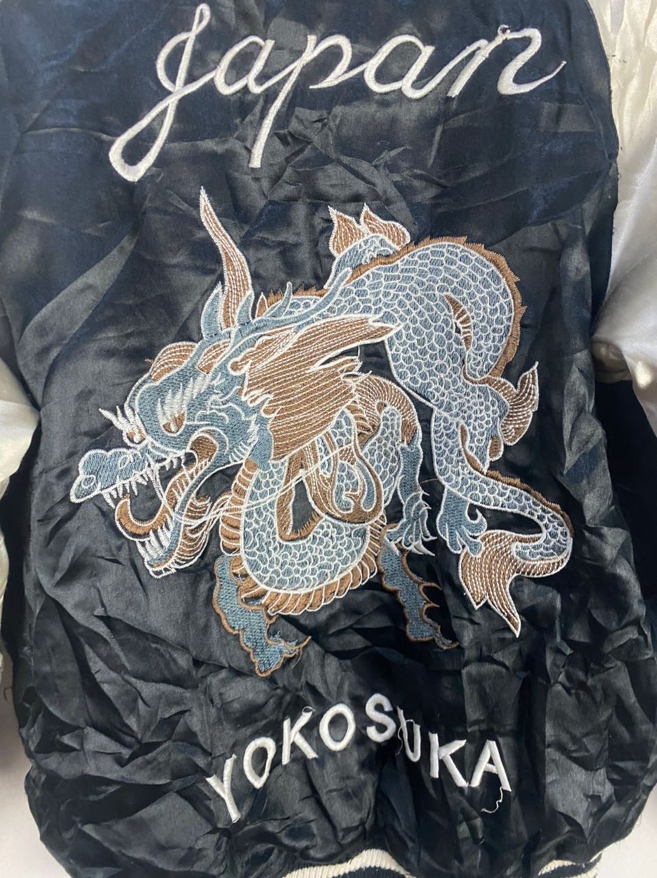 Japanese Brand Embroidered dragon sukajan zipper jacket Size US XS / EU 42 / 0 - 7 Thumbnail