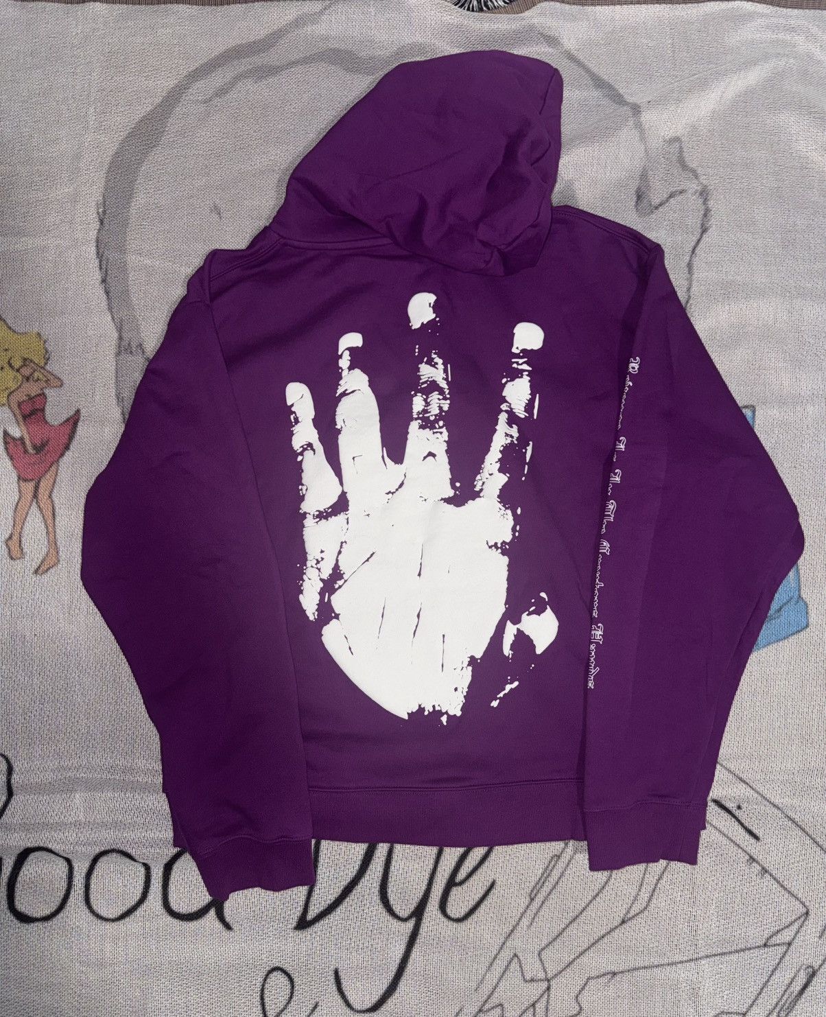 Revenge Revenge XXXTentacion Mugshot Hoodie - Purple Size US XL / EU 56 / 4 - 2 Thumbnail