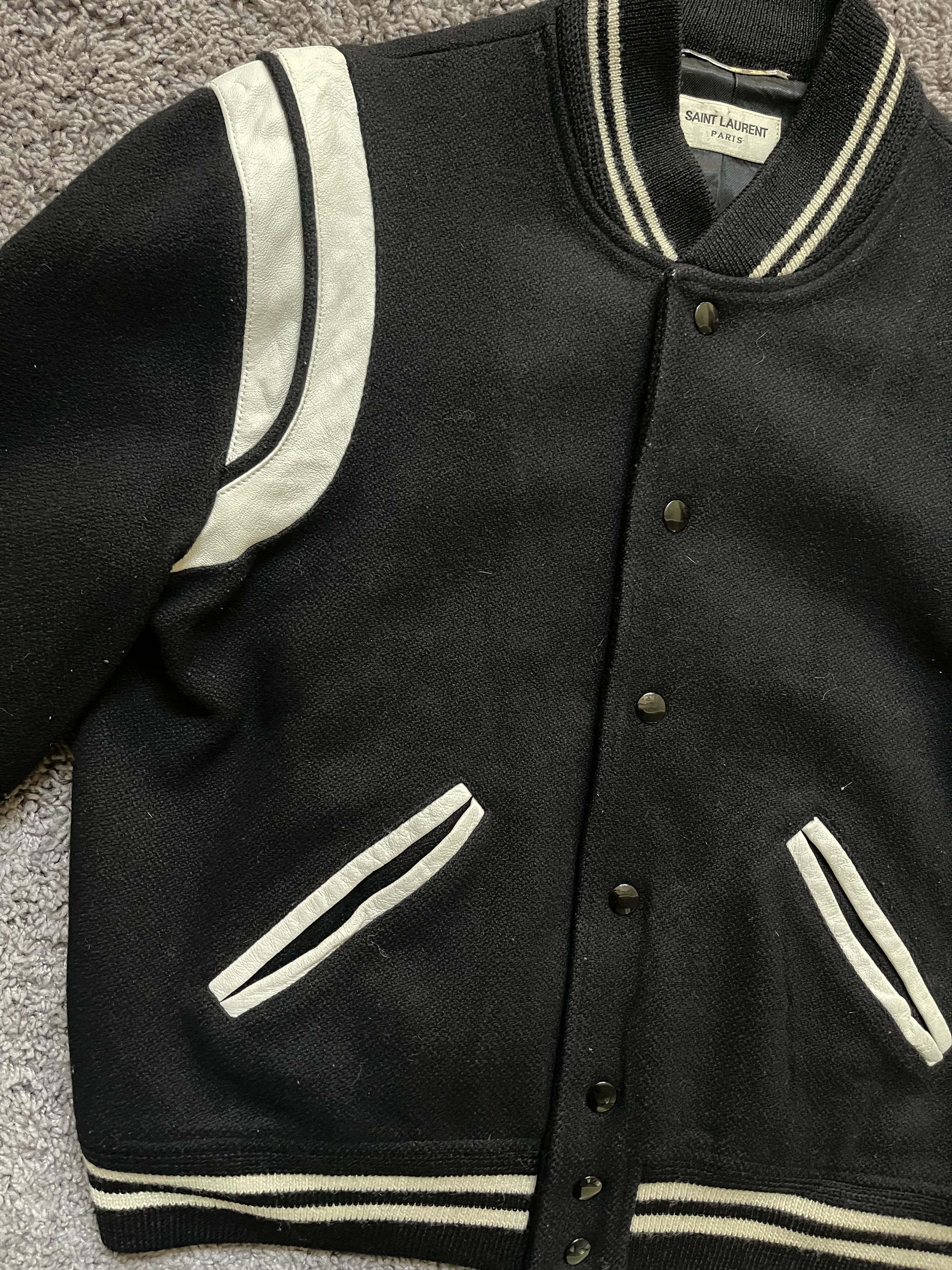 Hedi Slimane Saint Laurent Paris Teddy Jacket Size US S / EU 44-46 / 1 - 2 Thumbnail