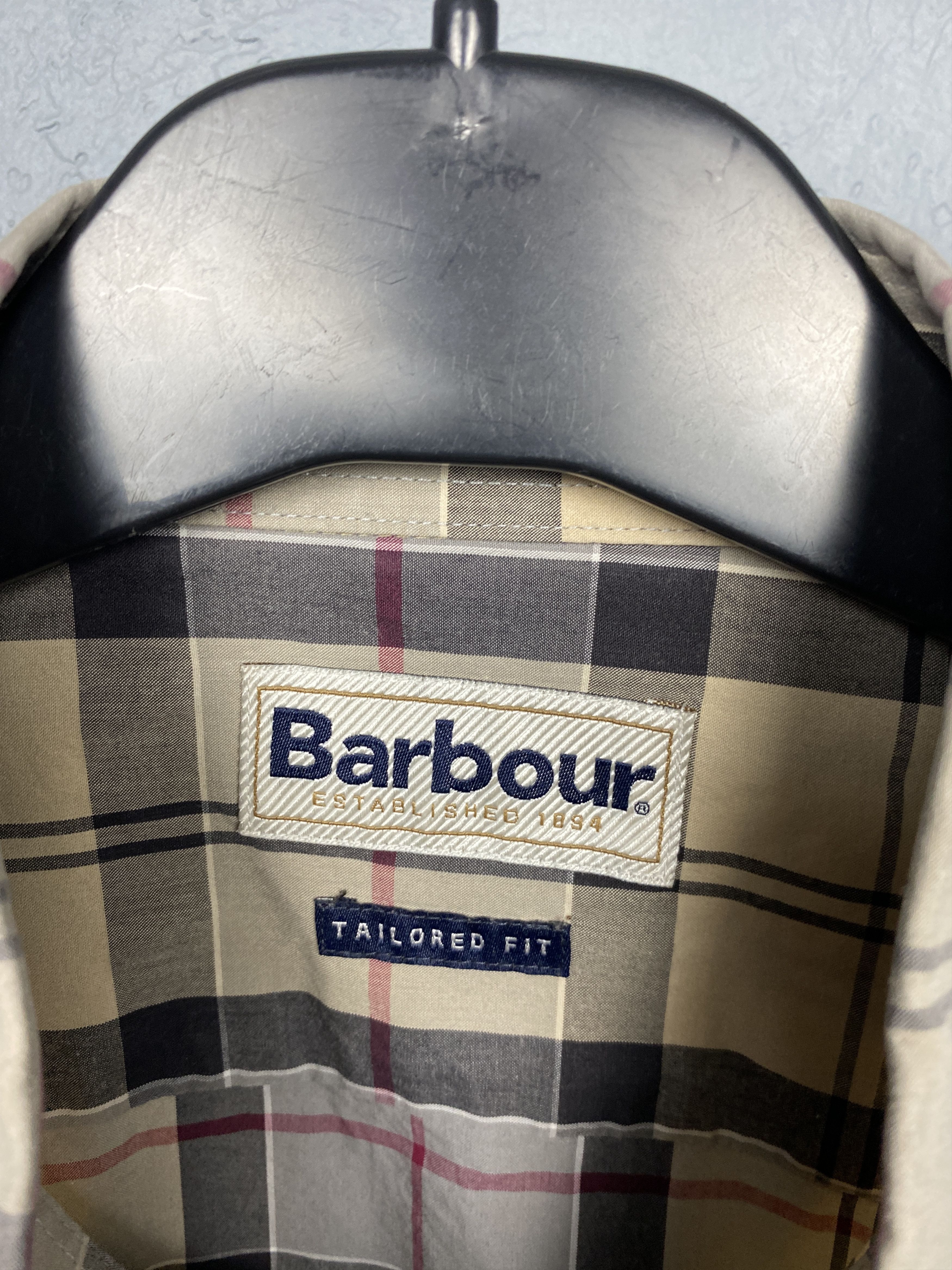 Barbour Barbour Vintage Mens Tartan Plaid Long Sleeve Shirt Size US XL / EU 56 / 4 - 4 Thumbnail