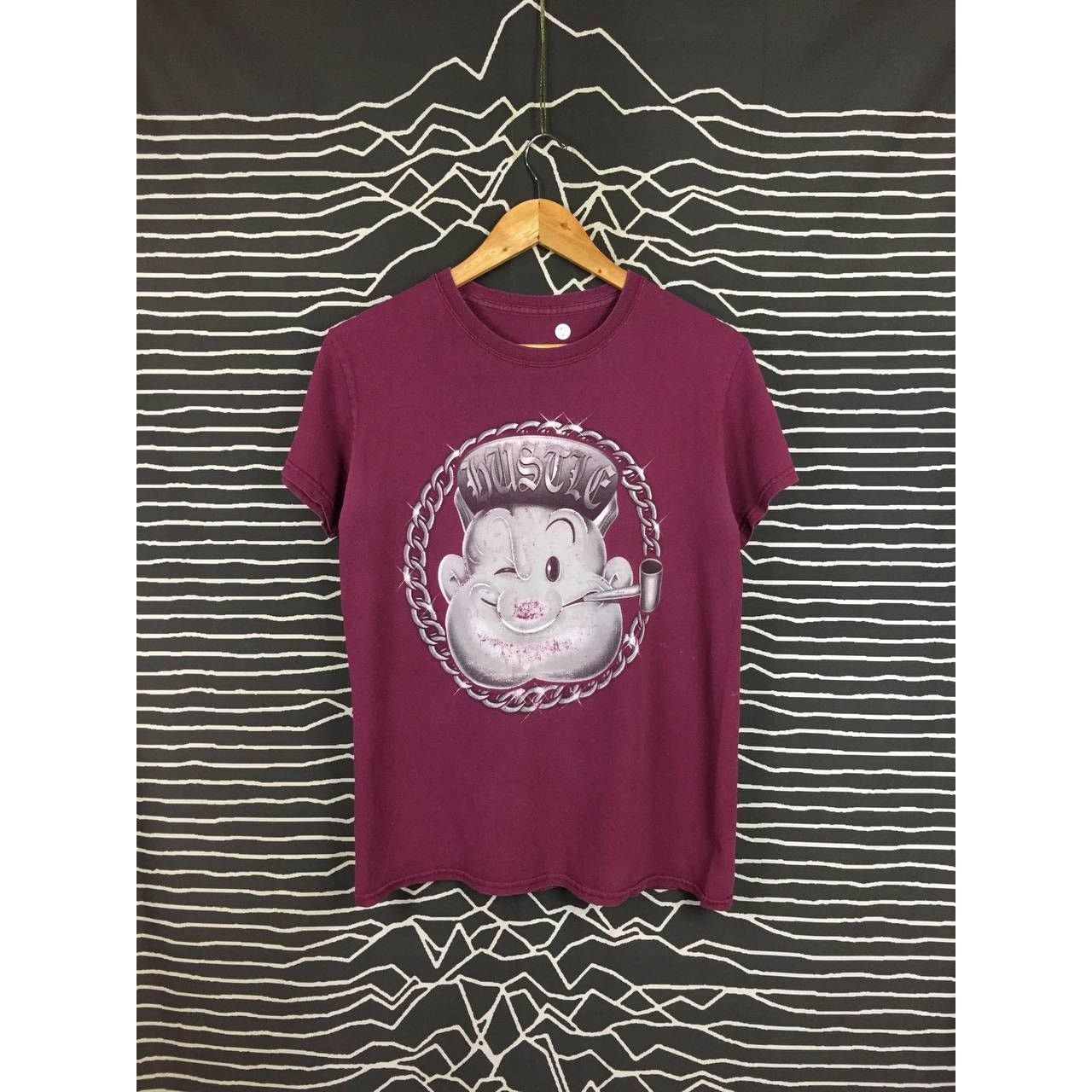 Cartoon Network Popeye The Sailor Man Classic Cartoon Graphic Tee Size US S / EU 44-46 / 1 - 2 Thumbnail