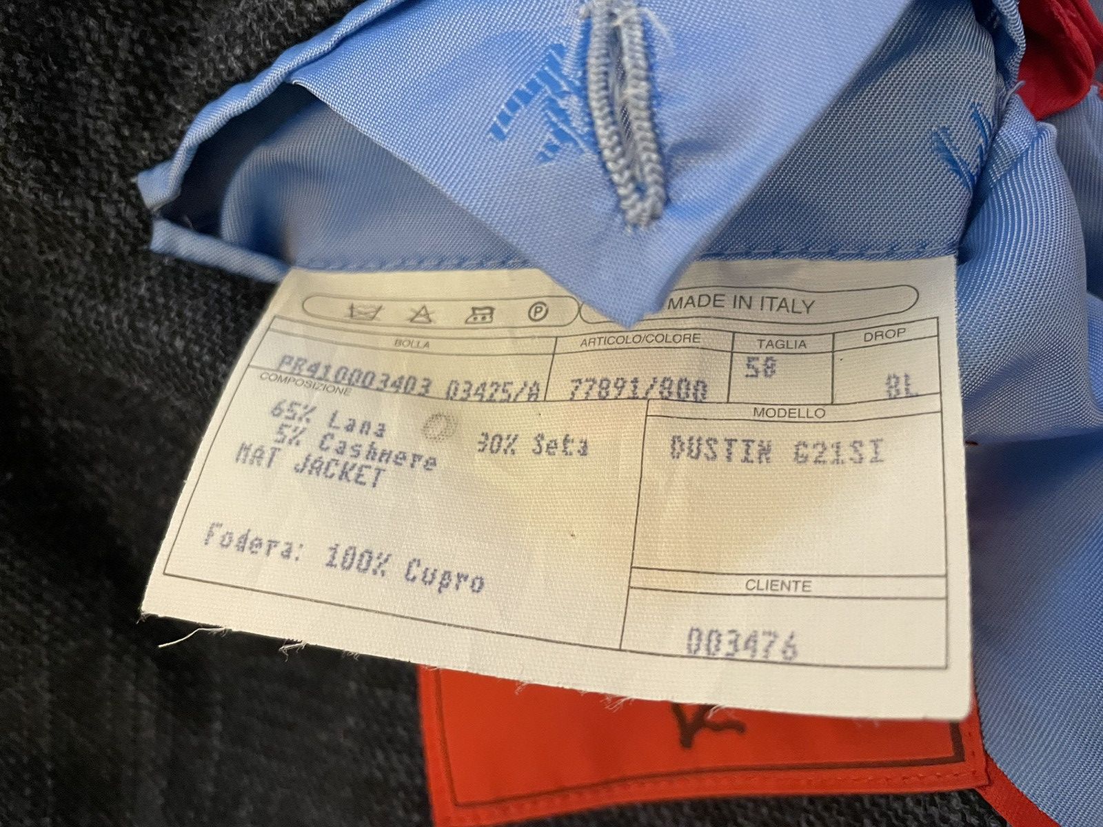 Isaia Luxurious Tri-Blend Patch Pocket 'Mat' Jacket Size 48L - 9 Thumbnail