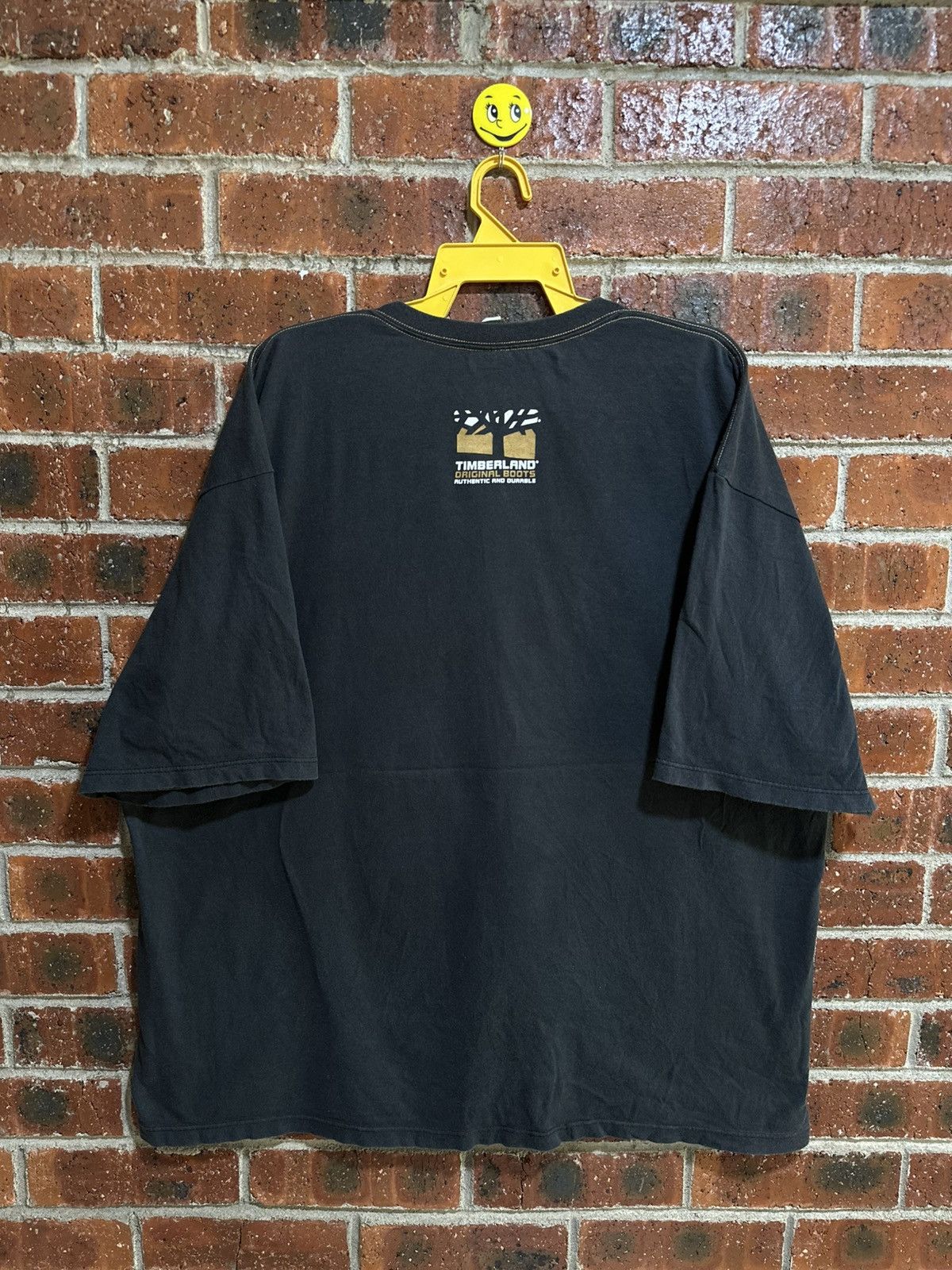 Timberland × Vintage Vintage Timberland Big Logo Faded Tee Size US XL / EU 56 / 4 - 7 Thumbnail