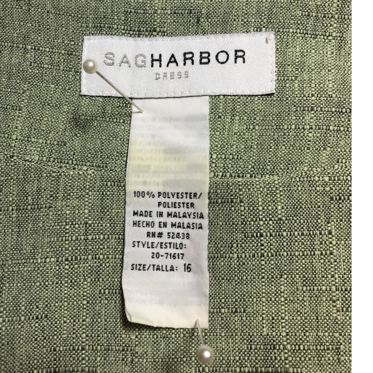 Other Sag Harbor Classic Scoop Neck Sleeveless Pleated Blouse 16 Size XXL / US 16-18 / IT 52-54 - 3 Thumbnail