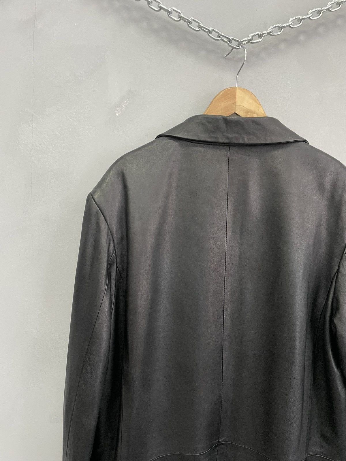 Marlboro Classics × Vintage AVANT GARDE LONG LEATHER COAT JACKET MARLBORO CLASSIC Size US XL / EU 56 / 4 - 9 Thumbnail
