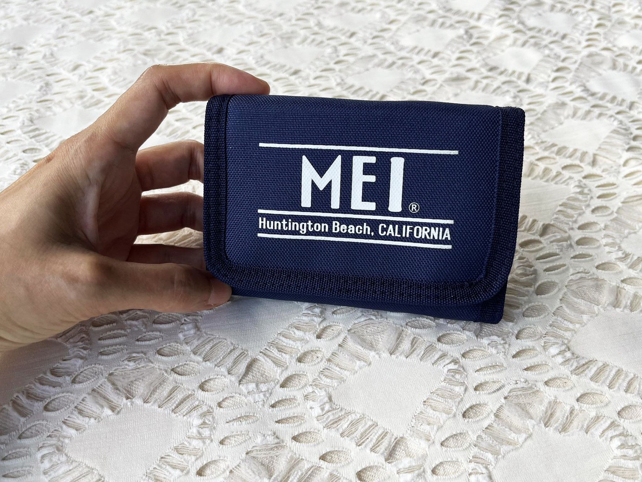 Vintage MEI Trifold wallet, velcro tape closure sporty style wallet Size ONE SIZE - 9 Thumbnail