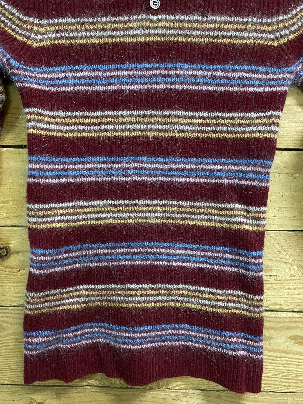 Designer × Marc Jacobs Marc jacobs stripes henley knitwear Size US S / EU 44-46 / 1 - 3 Thumbnail
