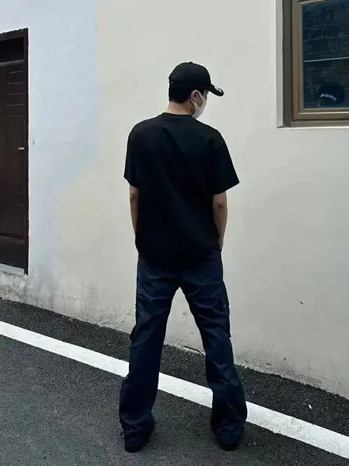 Designer × Vintage utility workwear baggy cargo pants Size US 30 / EU 46 - 4 Thumbnail