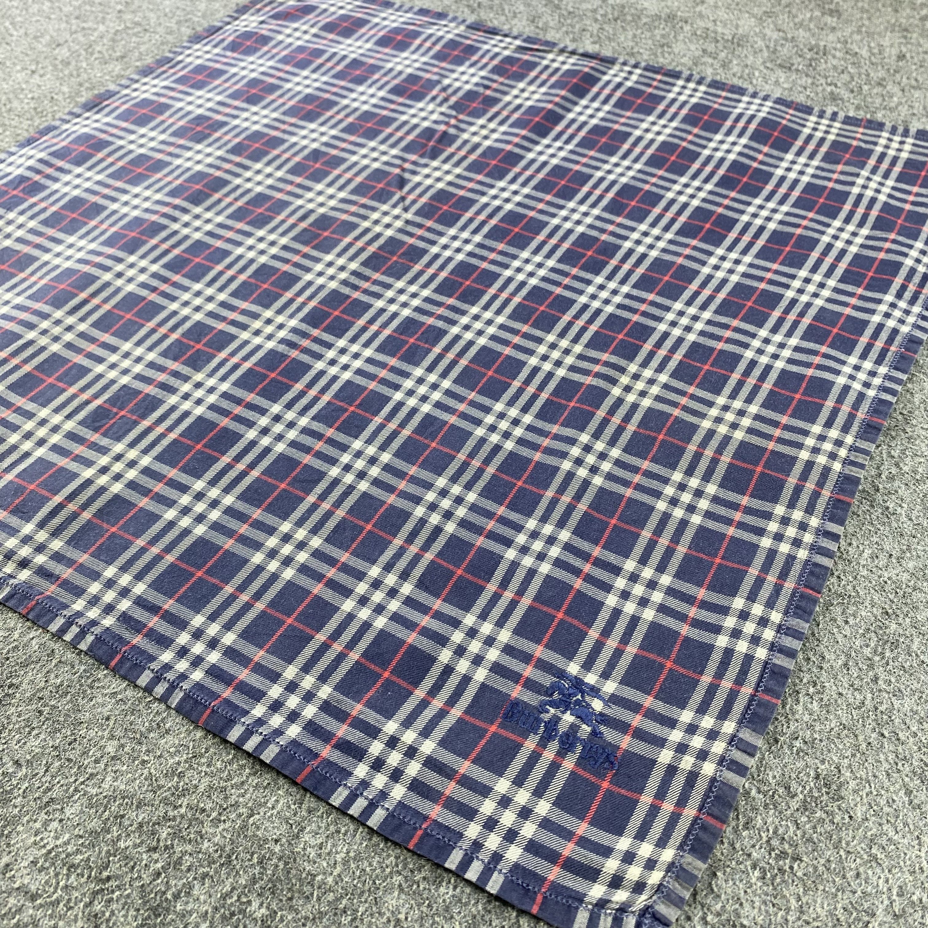 Burberry × Vintage Burberry Handkerchief/Neckerchief/Bandana HC877 Size ONE SIZE - 2 Thumbnail