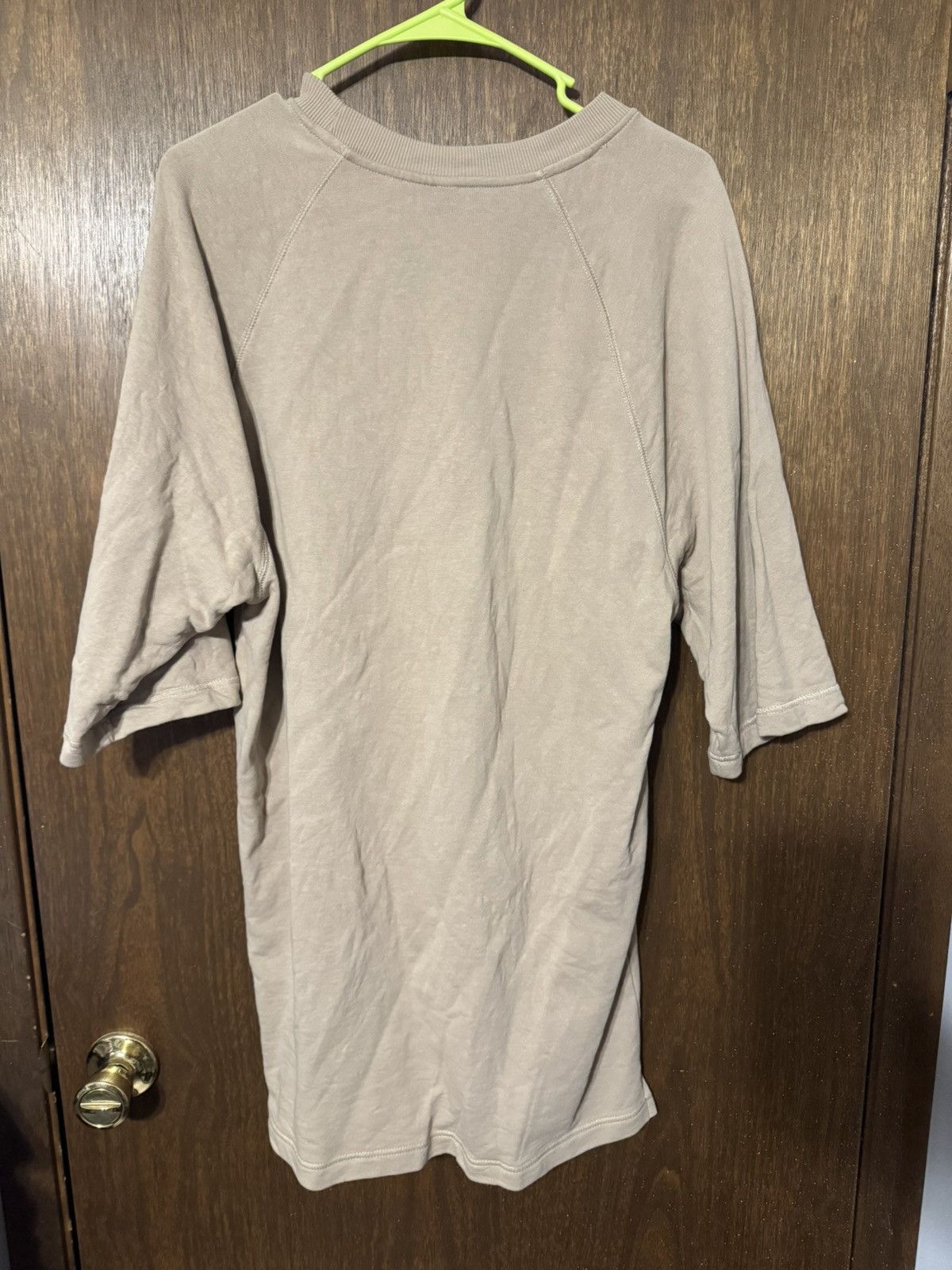 H&M H&M Beige 3/4 Sleeve Oversized Size US M / EU 48-50 / 2 - 2 Thumbnail