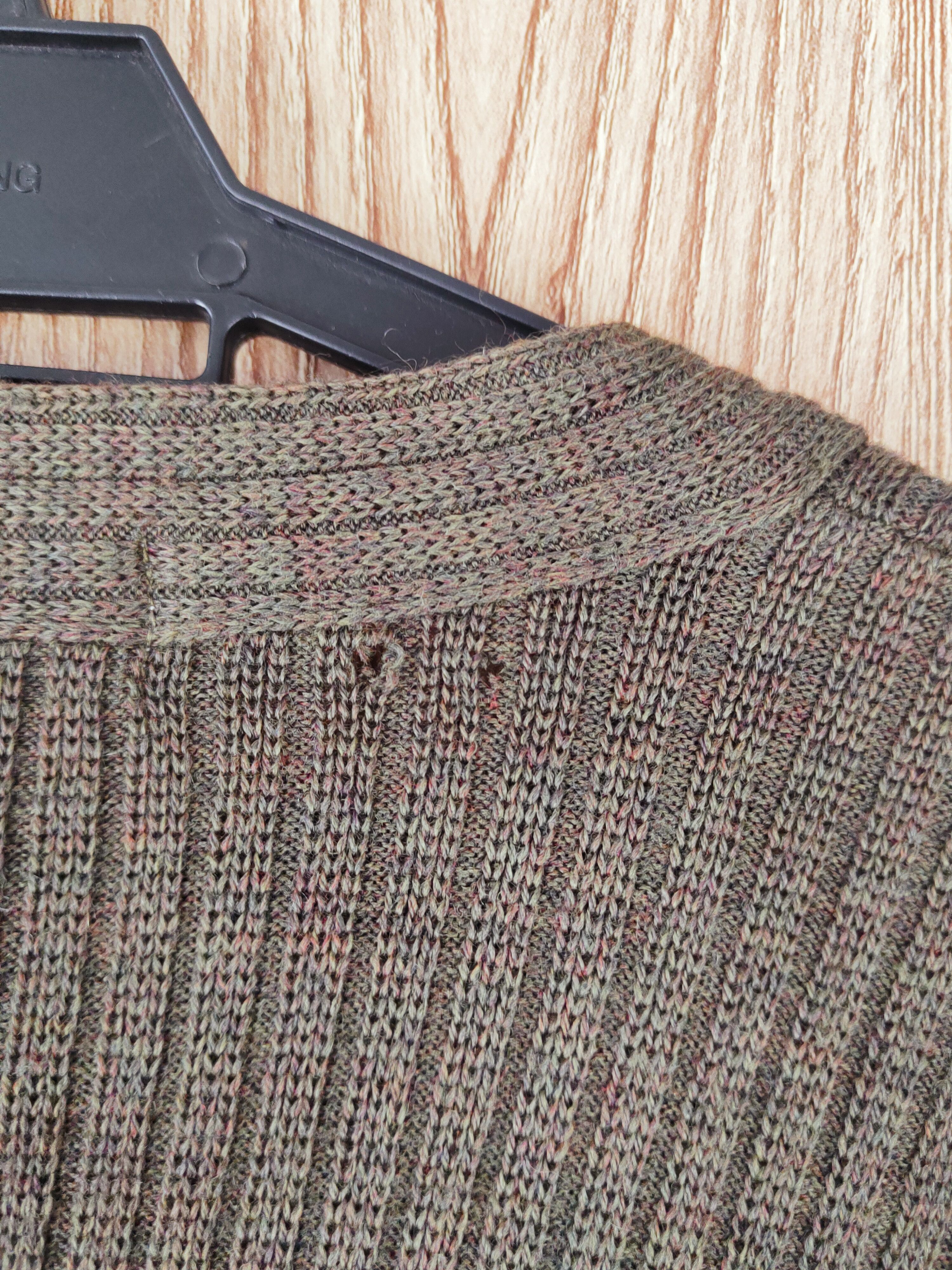 Vintage FerraMosca Italy designer ripped Knitwear Sweatshirts #W030 Size US L / EU 52-54 / 3 - 9 Thumbnail