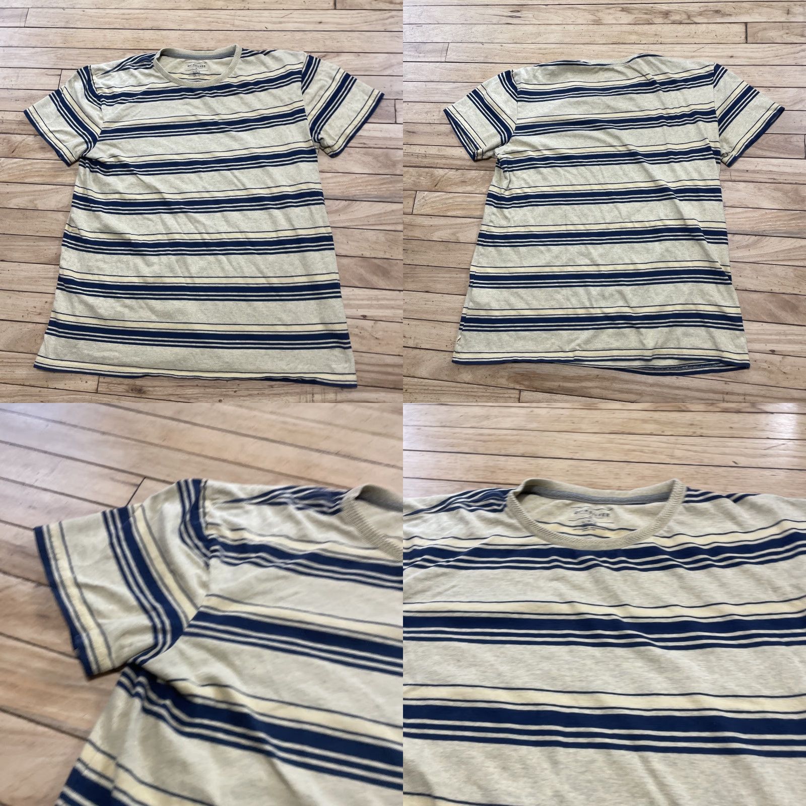 Quiksilver Quiksilver Striped Shirt Men L Yellow Black 1970s 90s y2k skater streetwear Shirt Mens L Yellow Black 90s Quiksilver Striped Shirt Size US L / EU 52-54 / 3 - 9 Thumbnail