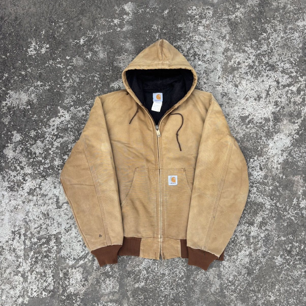 Carhartt Vintage Carhartt Active Jacket Sun-faded (Made in USA) Size US L / EU 52-54 / 3 - 1 Thumbnail