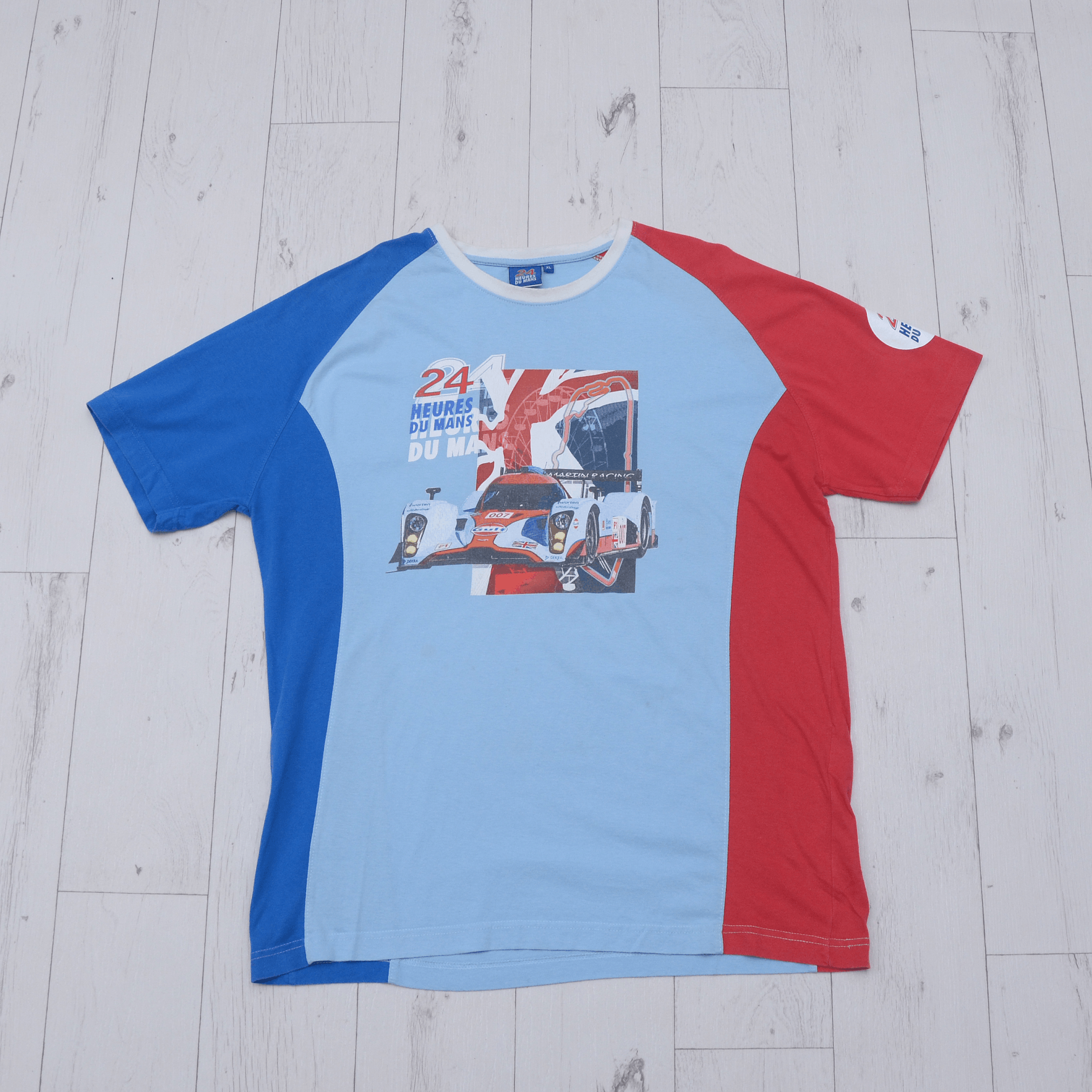 NASCAR × Vintage 24 Hours of Le Mans Racing T-Shirt 24 Heures du Mans Nascar Size US L / EU 52-54 / 3 - 1 Thumbnail