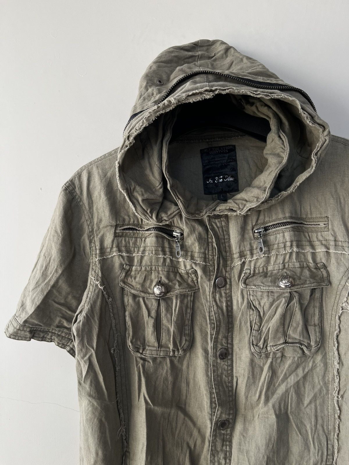 If Six Was Nine JAPANESE IN THE ATTIC SEDITIONARIES VKEI PUNK DOUBLE HOODIE Size US M / EU 48-50 / 2 - 3 Thumbnail