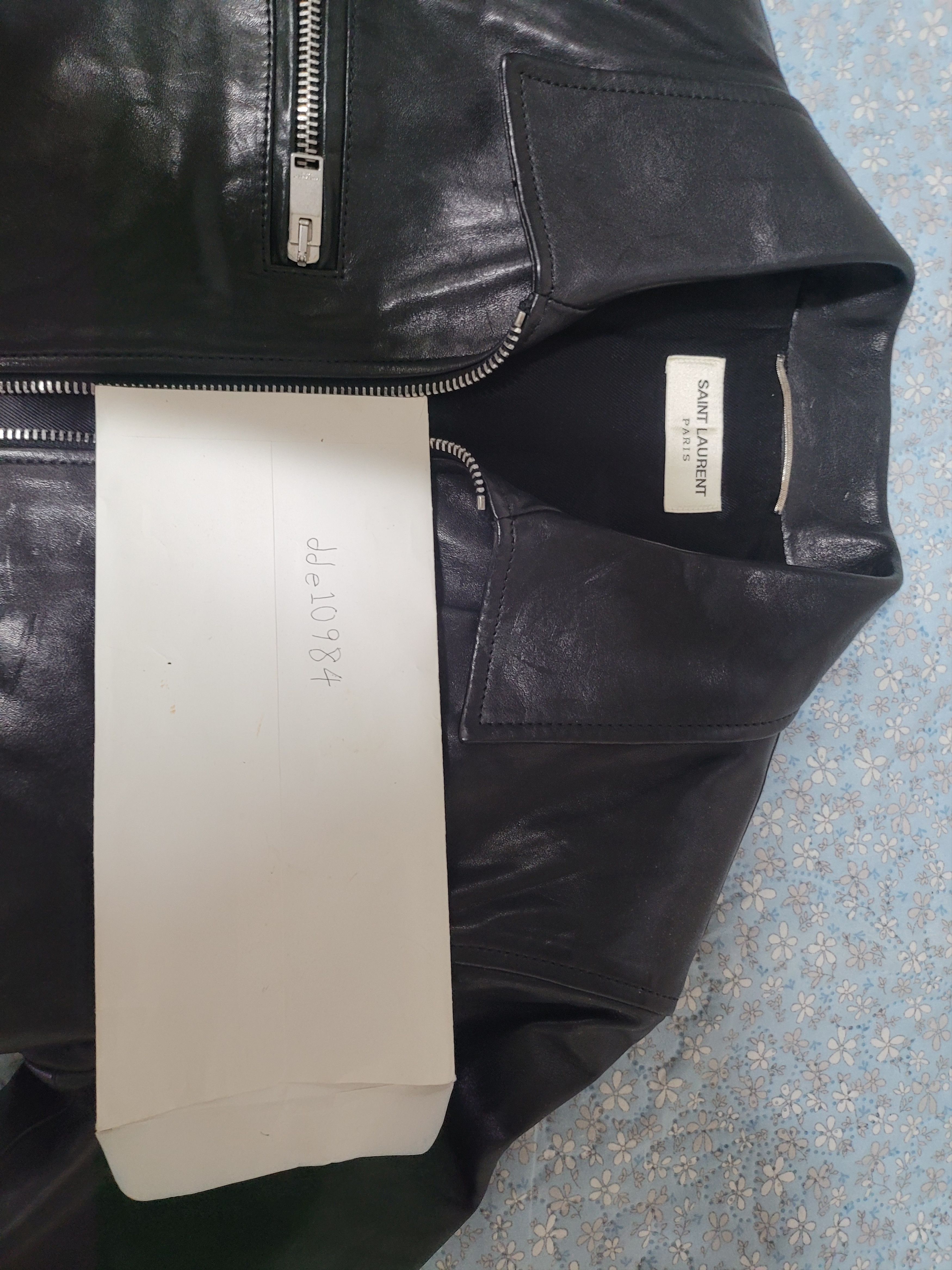 Saint Laurent Paris Cafe Racer Jacket Size US S / EU 44-46 / 1 - 5 Thumbnail