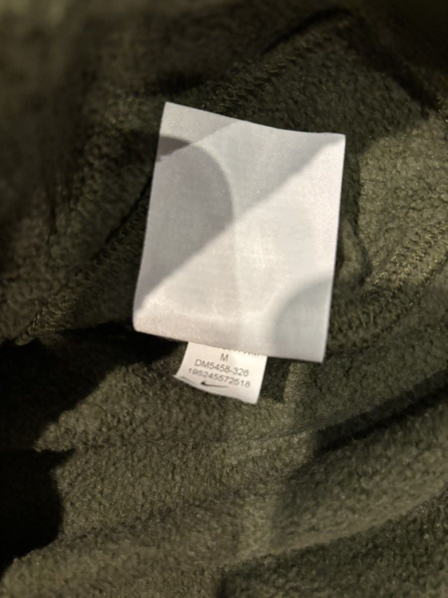 Nike Nike Olive Green double swoosh box fit hoodie Size US M / EU 48-50 / 2 - 6 Thumbnail