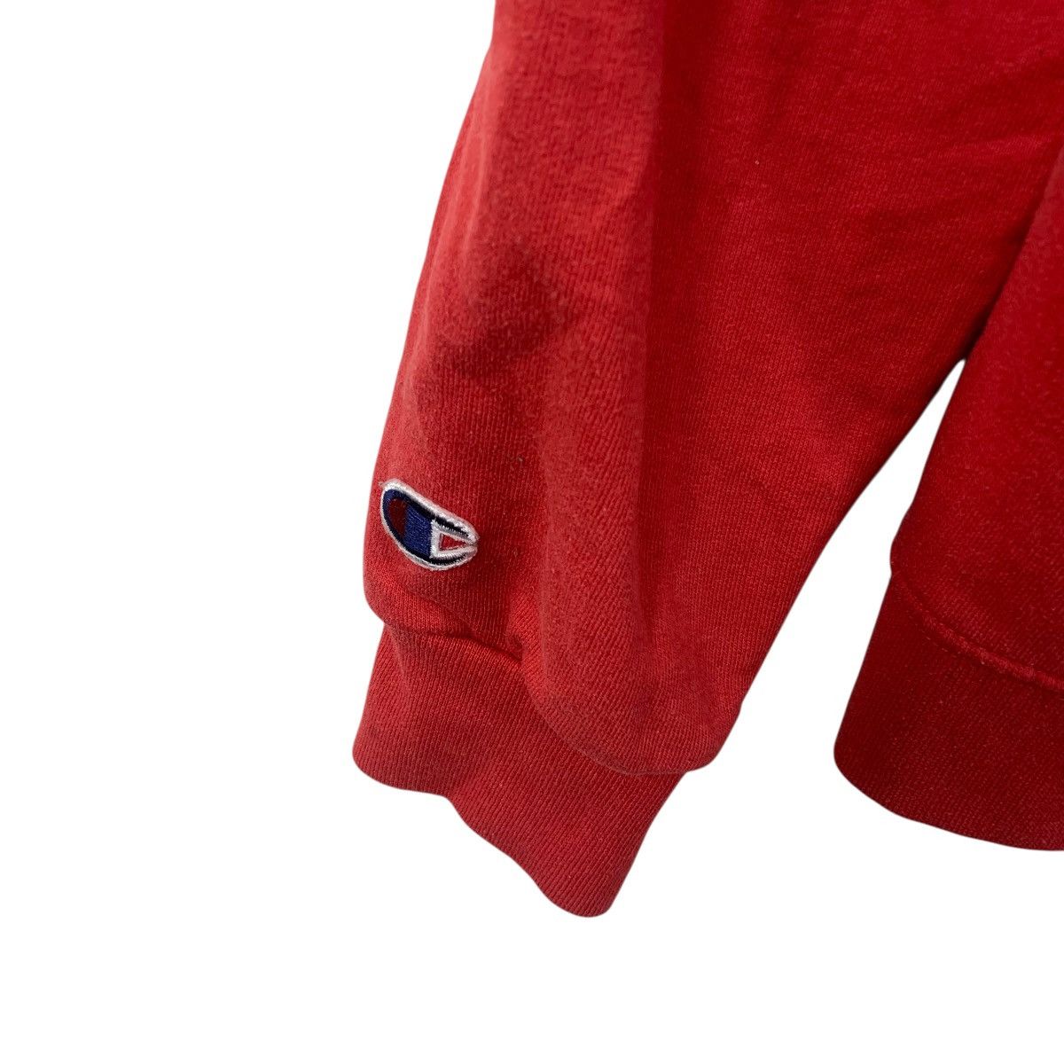 Champion Vintage CHAMPION PRODUCTS ECO Collection Red Hoodie Pullover Size US L / EU 52-54 / 3 - 7 Thumbnail
