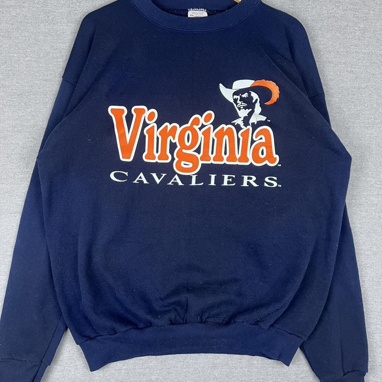 Vintage Vintage Virginia Cavaliers Crewneck Sweatshirt Mens XXL Size US XXL / EU 58 / 5 - 2 Thumbnail