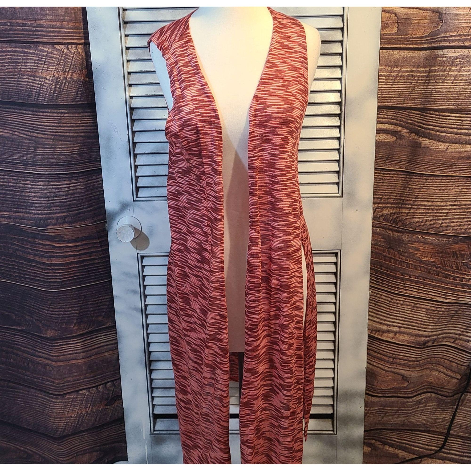 Other LuLaRoe Sm Brick Space Sleeveless Duster Size S / US 4 / IT 40 - 2 Thumbnail