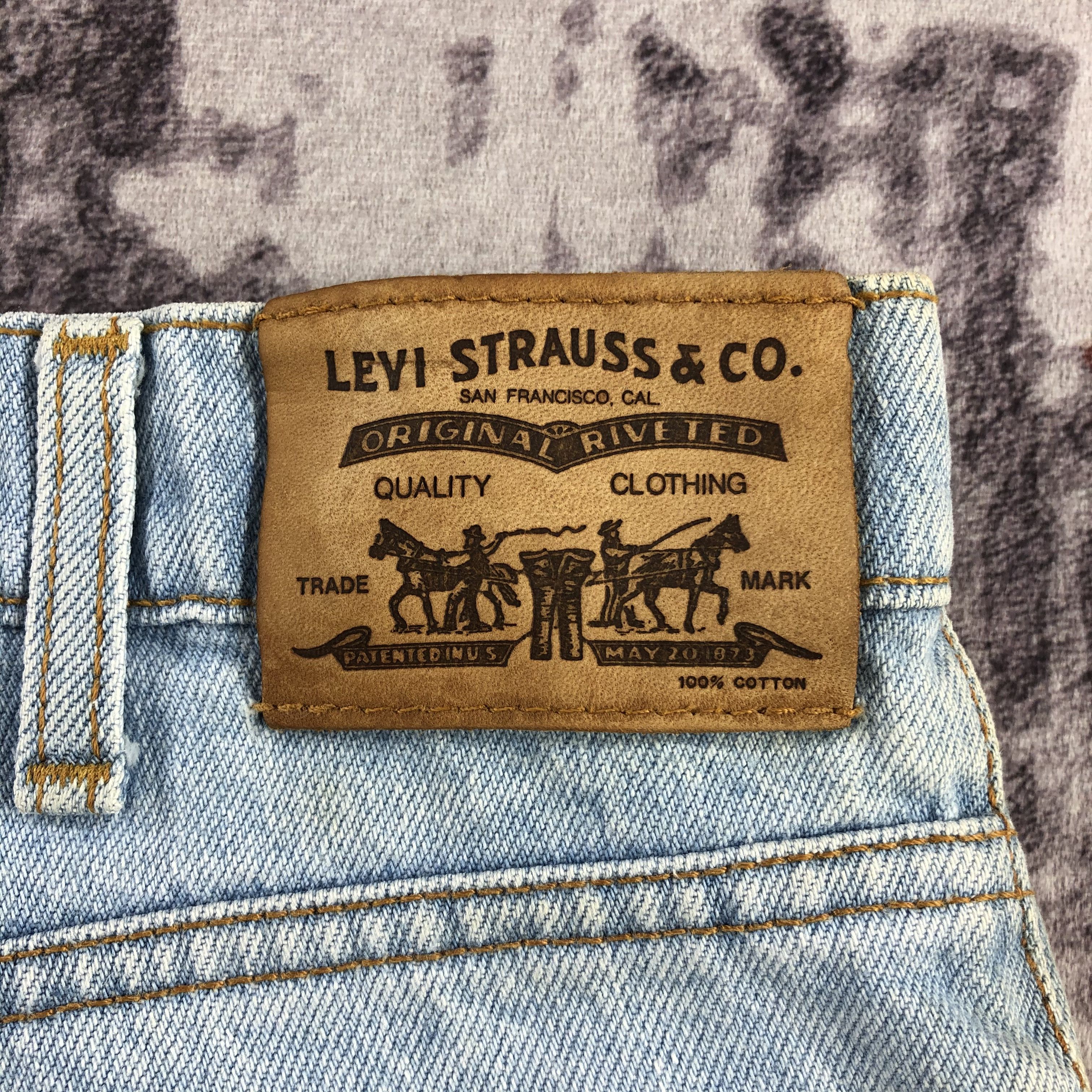 Levi's × Vintage Vintage 90s Light Wash Levis Jeans-JM2724 Size US 35 - 6 Thumbnail