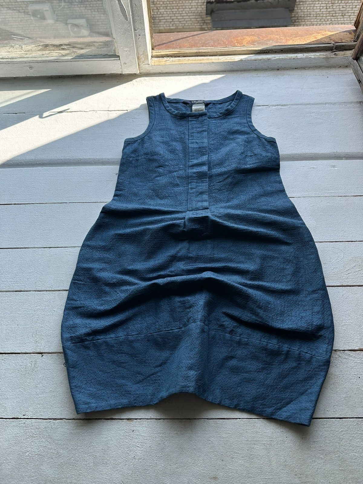 Max Mara 🚨S’ Max Mara Dress LUXURY OLD MONEY BLUE Size S / US 4 / IT 40 - 1 Thumbnail