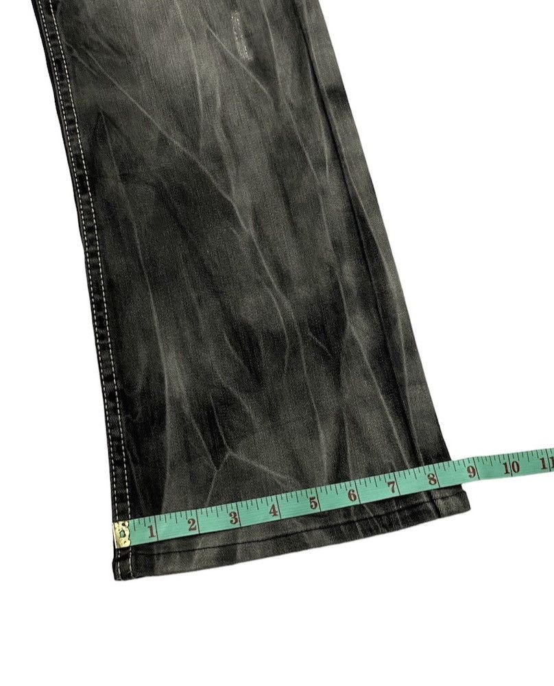 If Six Was Nine × Japanese Brand Semanticdesign Flare Smoke Wash Denim Pants Size US 30 / EU 46 - 10 Thumbnail
