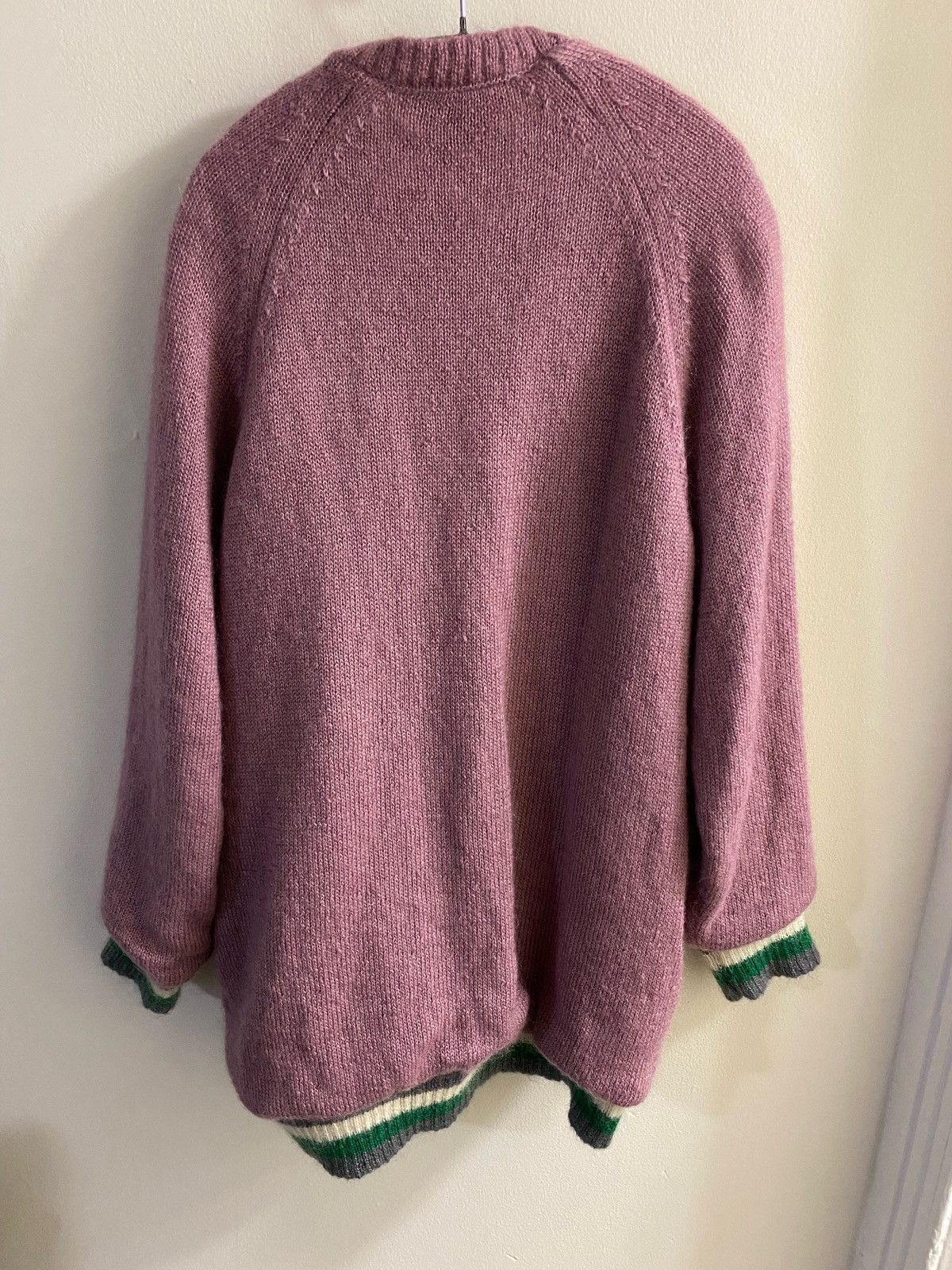 Undercover 16aw mohair silk lilac cardigan Size US M / EU 48-50 / 2 - 3 Thumbnail