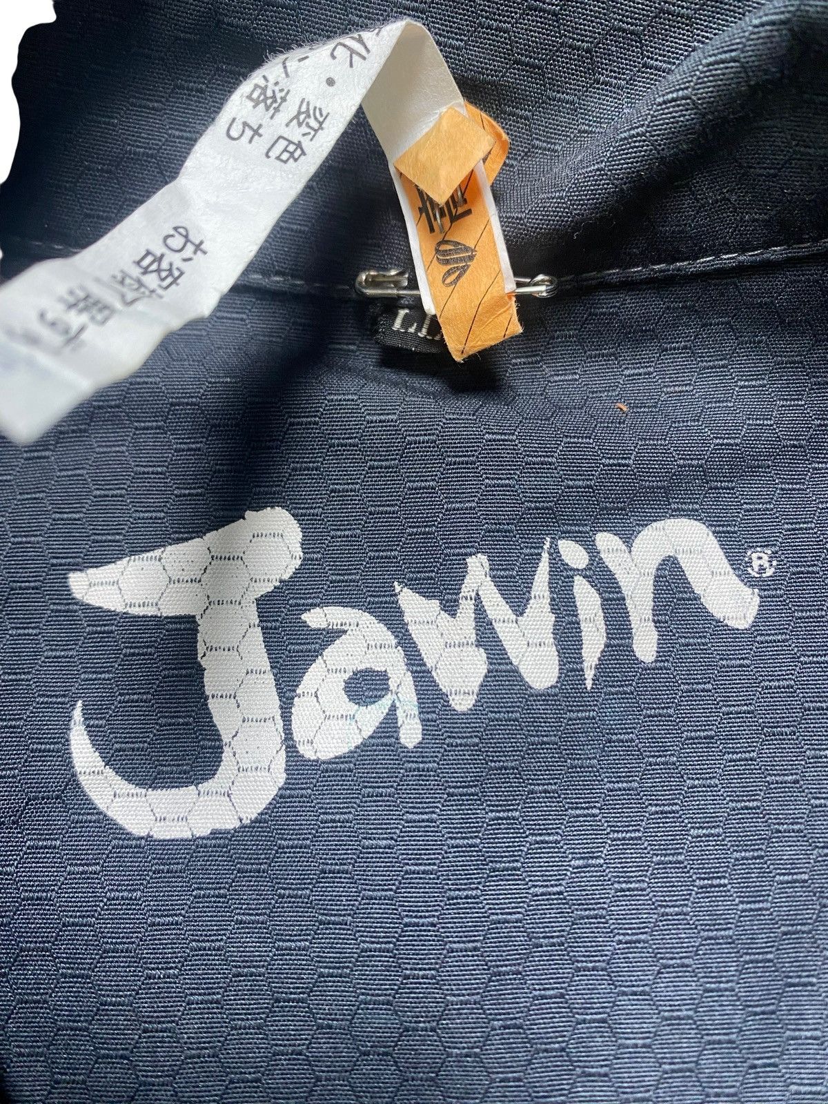 Japanese Brand VINTAGE JACKET JAWIN ZIPPER WORKSHIRT Size US L / EU 52-54 / 3 - 12 Thumbnail