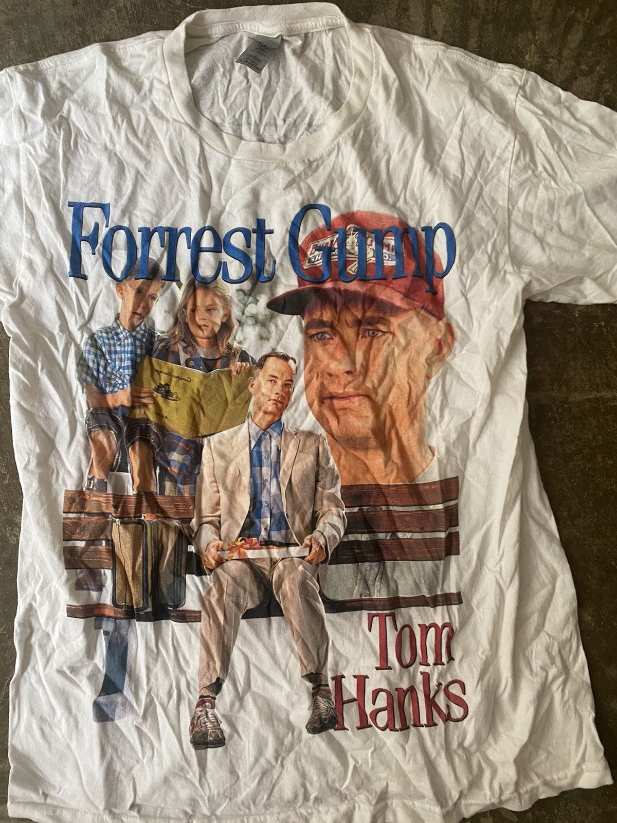 Vintage Vintage Forrest Gump Tee Balenciaga Kapital CPFM Wacko Maria Size US XL / EU 56 / 4 - 3 Thumbnail