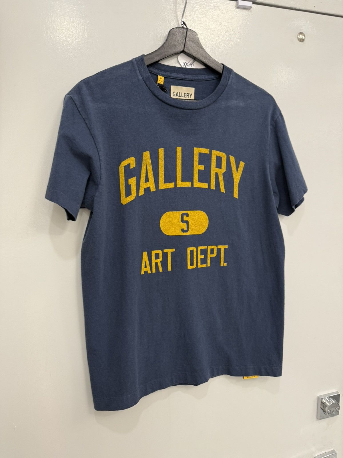 Gallery Dept. Gallery Dept. Navy/Yellow T-Shirt | Grailed