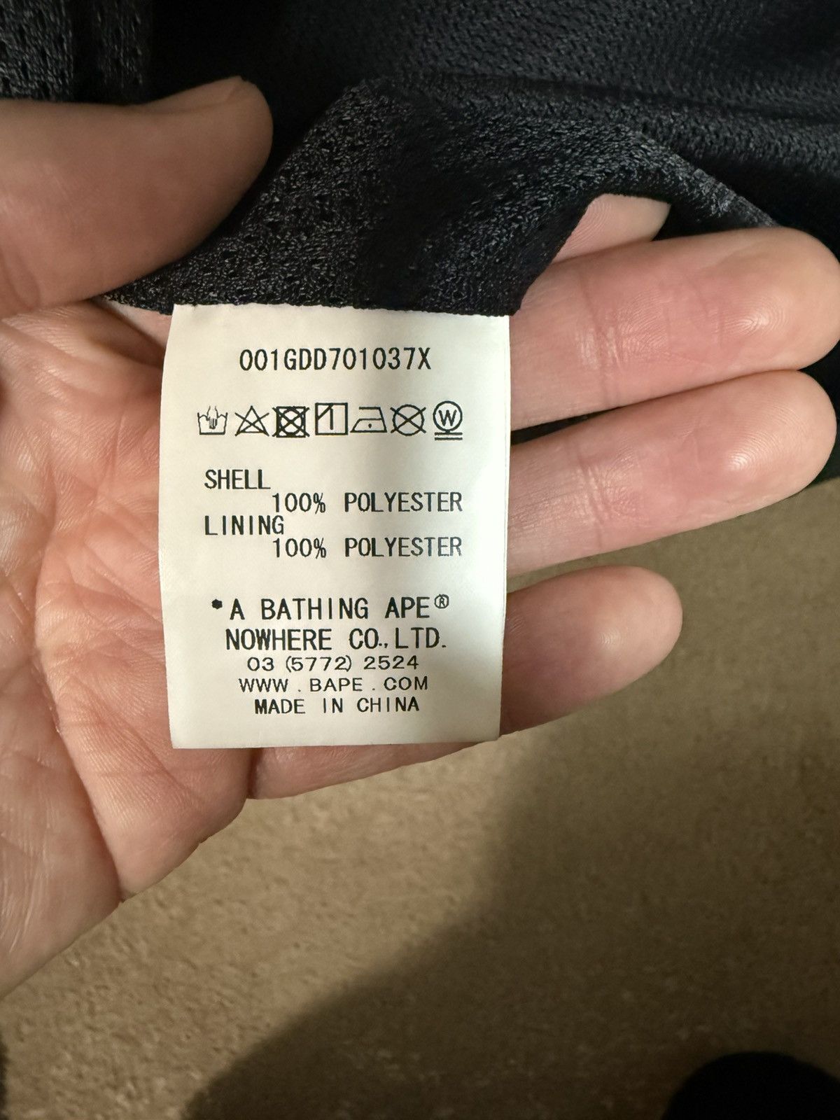 Bape Bape windbreaker Spring/Summer 2017 Size US L / EU 52-54 / 3 - 4 Thumbnail