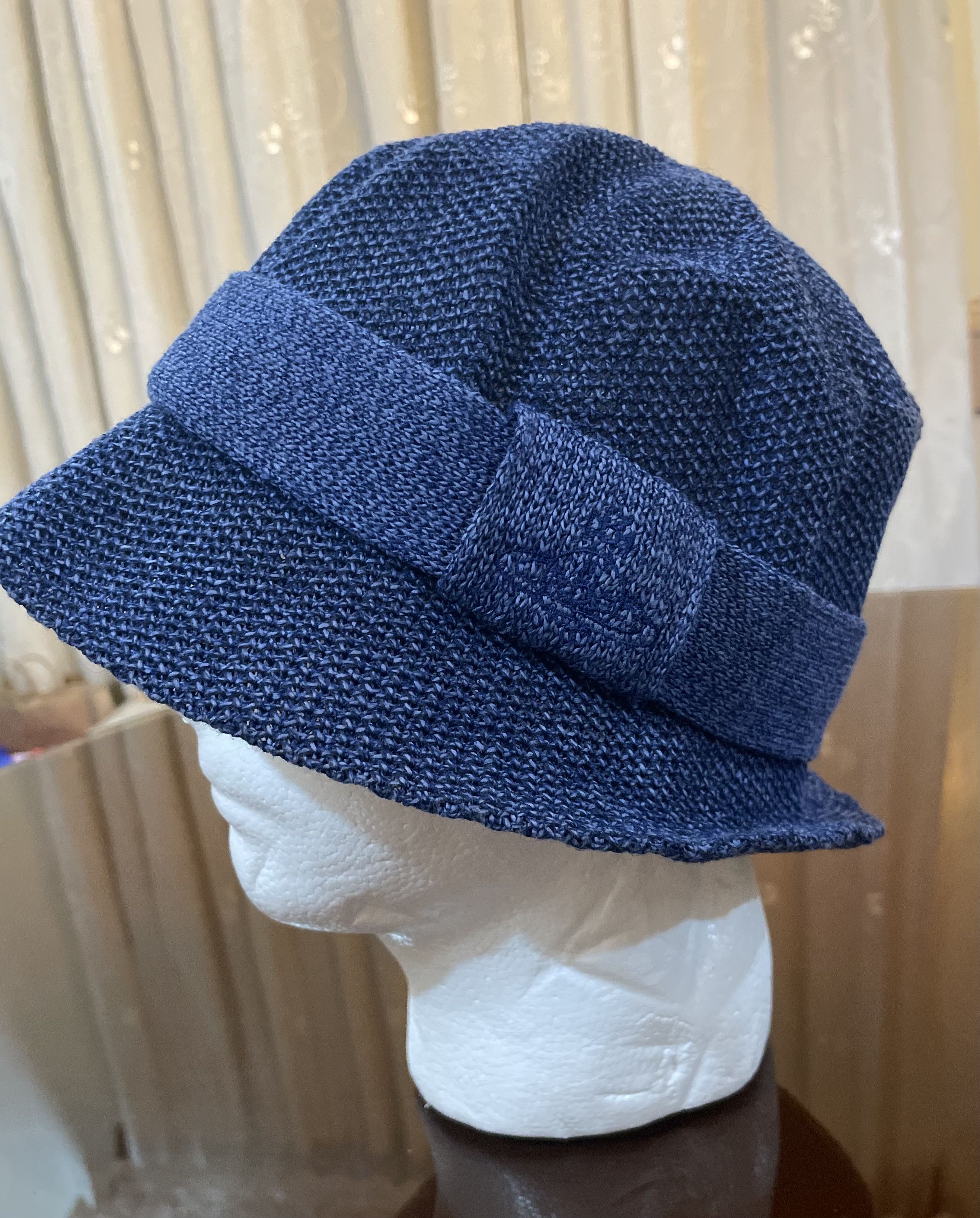 Vivienne Westwood Woven Orb Summer Hat - Blue Size ONE SIZE - 3 Thumbnail