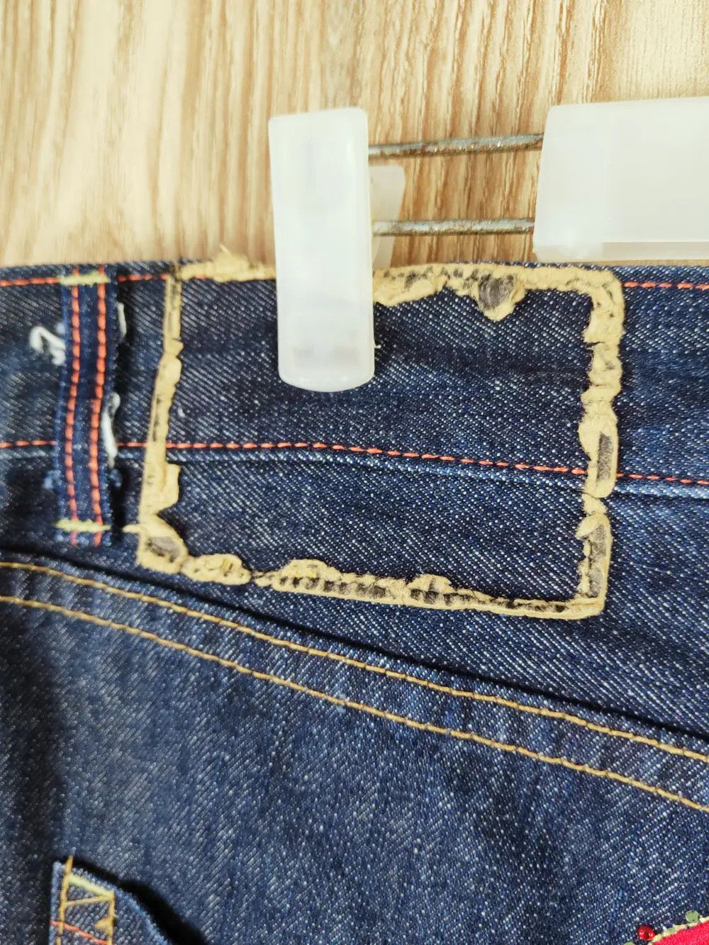 Japanese Brand Japan Dark Blue Distressed Ripped Jeans #W215 Size US 36 / EU 52 - 23 Thumbnail