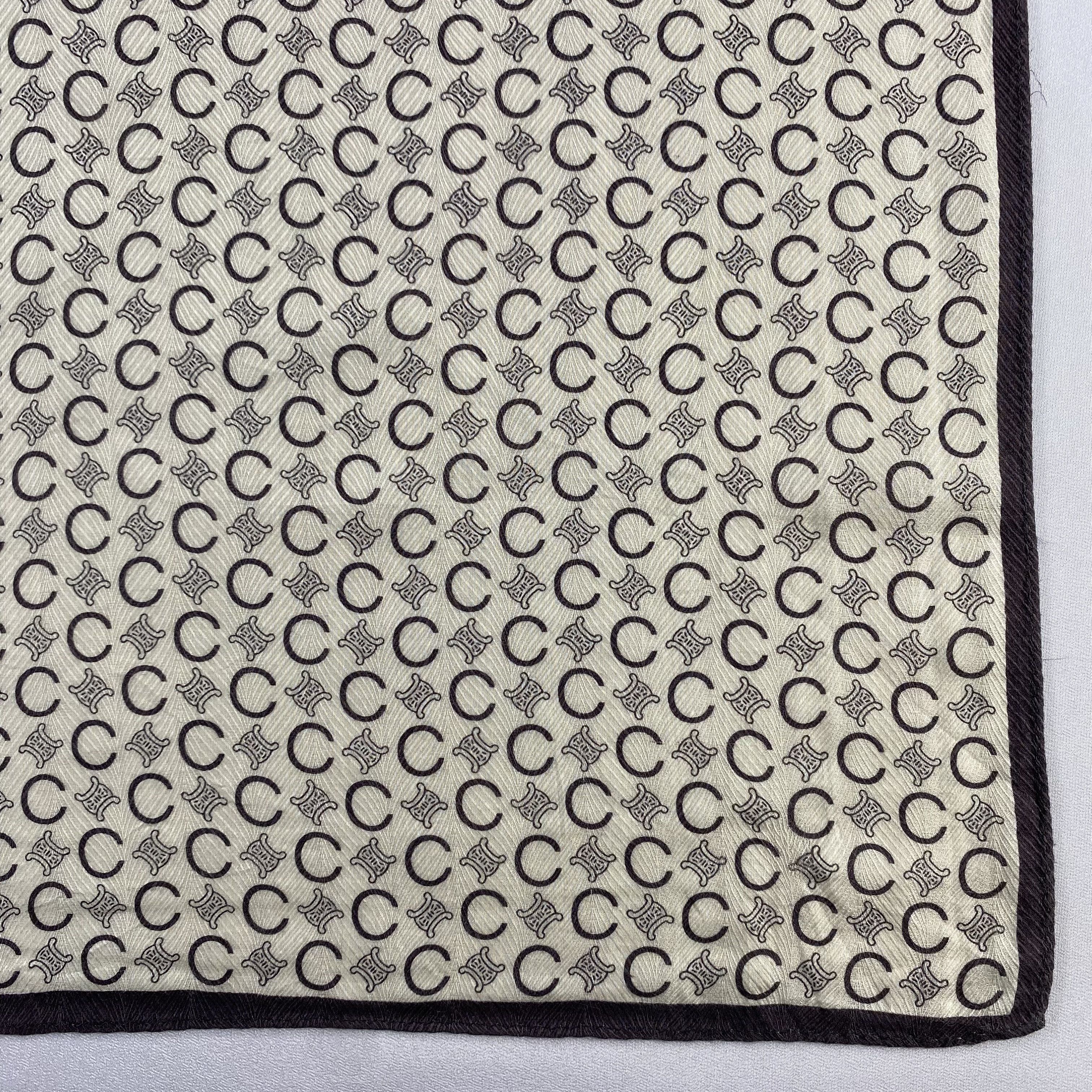 Celine × Vintage Celine Handkerchief / Neckerchief / Bandana-P1048 Size ONE SIZE - 3 Thumbnail