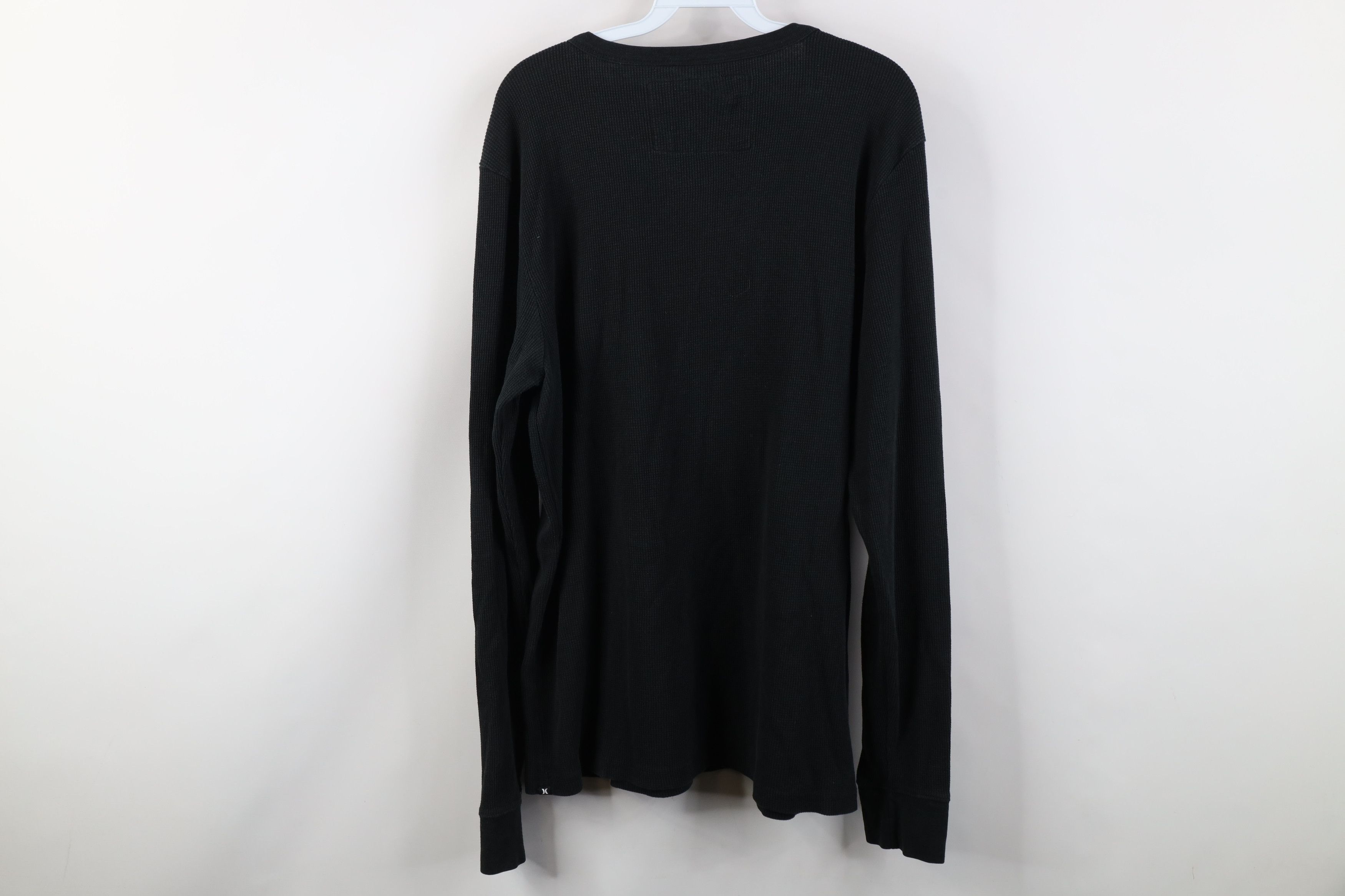 Hurley Vintage Y2K Hurley Surfing Spell Thermal Waffle Knit T-Shirt Size US XXL / EU 58 / 5 - 10 Thumbnail
