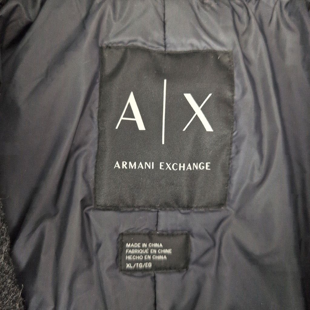 Armani Exchange Men's Armani Exchange Wool Blend Insulated Coat XL Size US XL / EU 56 / 4 - 2 Thumbnail