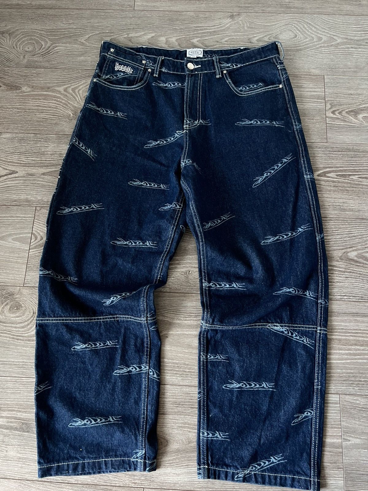 Hoddle Hoddle 12 Ounce Single Knee Carpenter Denim Ranger Jeans Size US 34 / EU 50 - 1 Thumbnail