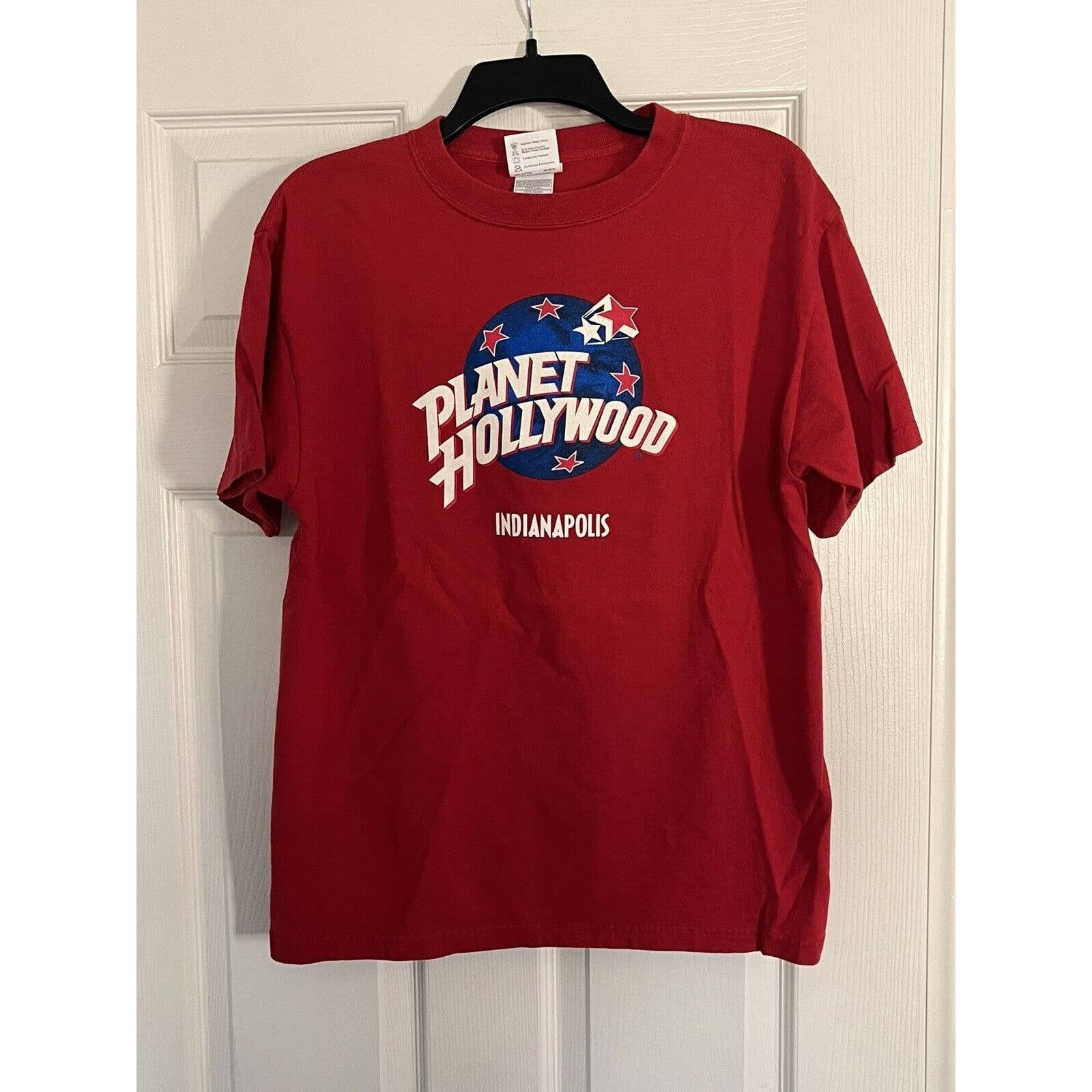 Planet Hollywood Vintage Planet Hollywood Indianapolis Red Tee Size Med ...