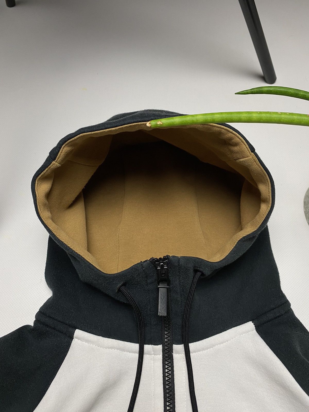 Nike × Vintage Nike tech fleece rare zip hoodie drill style Size US M / EU 48-50 / 2 - 9 Thumbnail