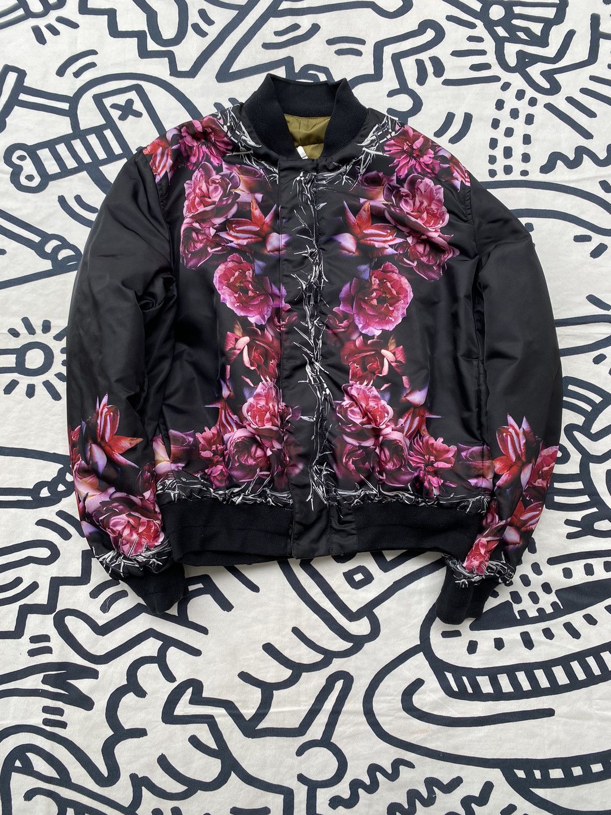 Givenchy SS2014 Givenchy by Riccardo Tisci Reversible Bomber Jacket Size US M / EU 48-50 / 2 - 1 Thumbnail