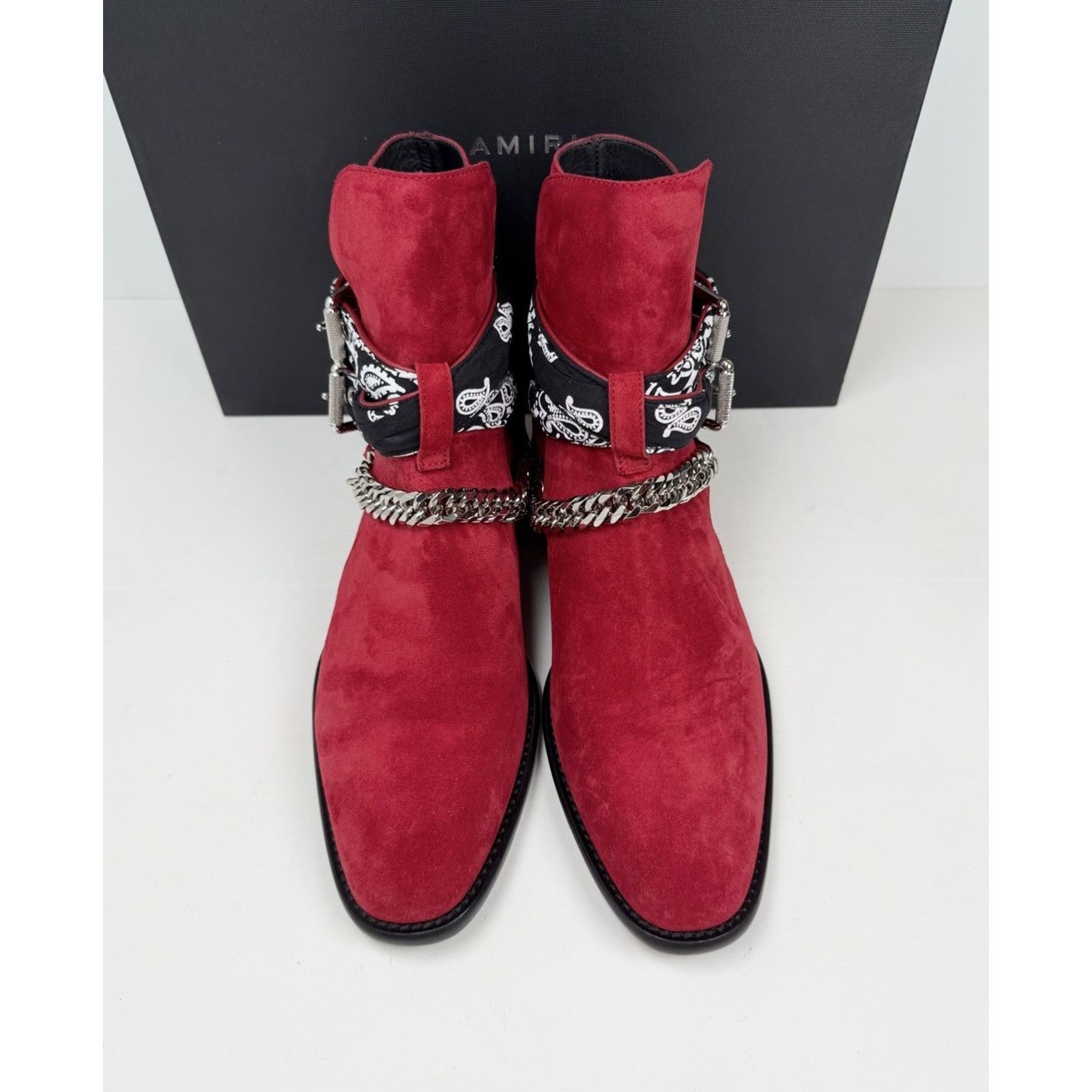Amiri Size 7.5US - Amiri Chain Link Bandana Boots NEW Size US 7.5 / EU 40-41 - 5 Thumbnail