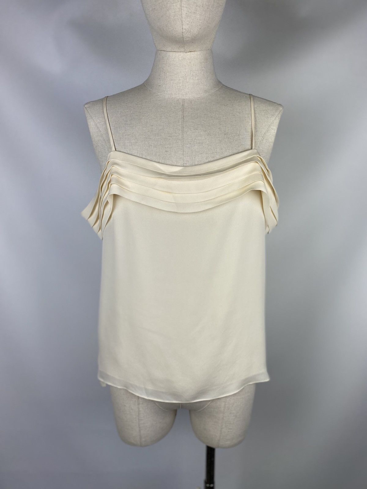 T by Alexander Wang BNWT! T Alexander Wang Pleated Shoulder silk top t shirt Size M / US 6-8 / IT 42-44 - 21 Thumbnail