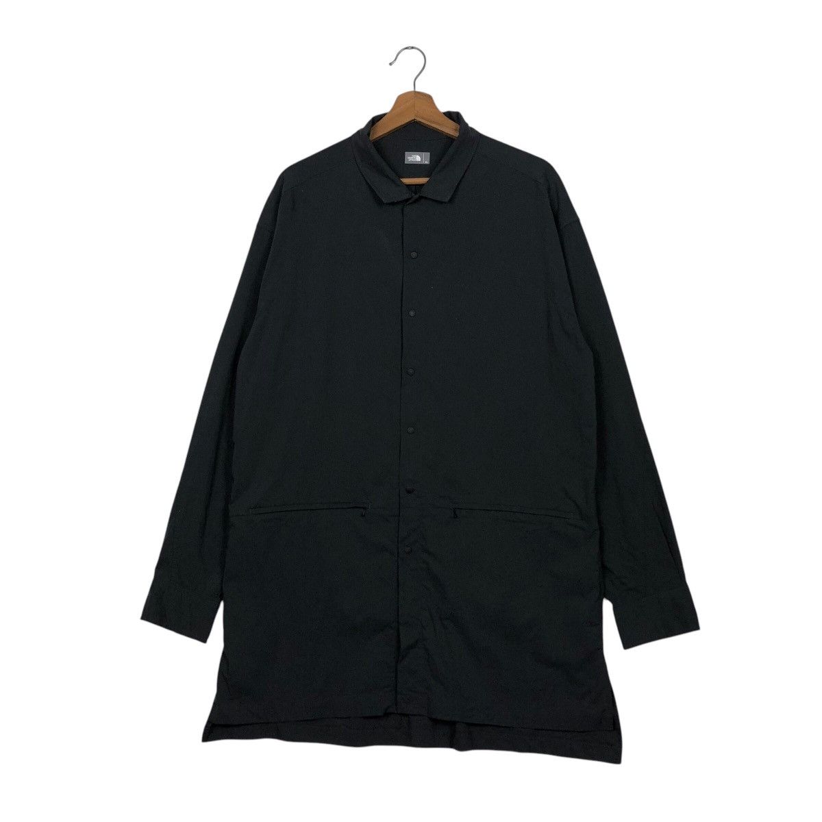 The North Face 📌Vintage Button Jacket Rich Black The North Face Size US XL / EU 56 / 4 - 2 Thumbnail