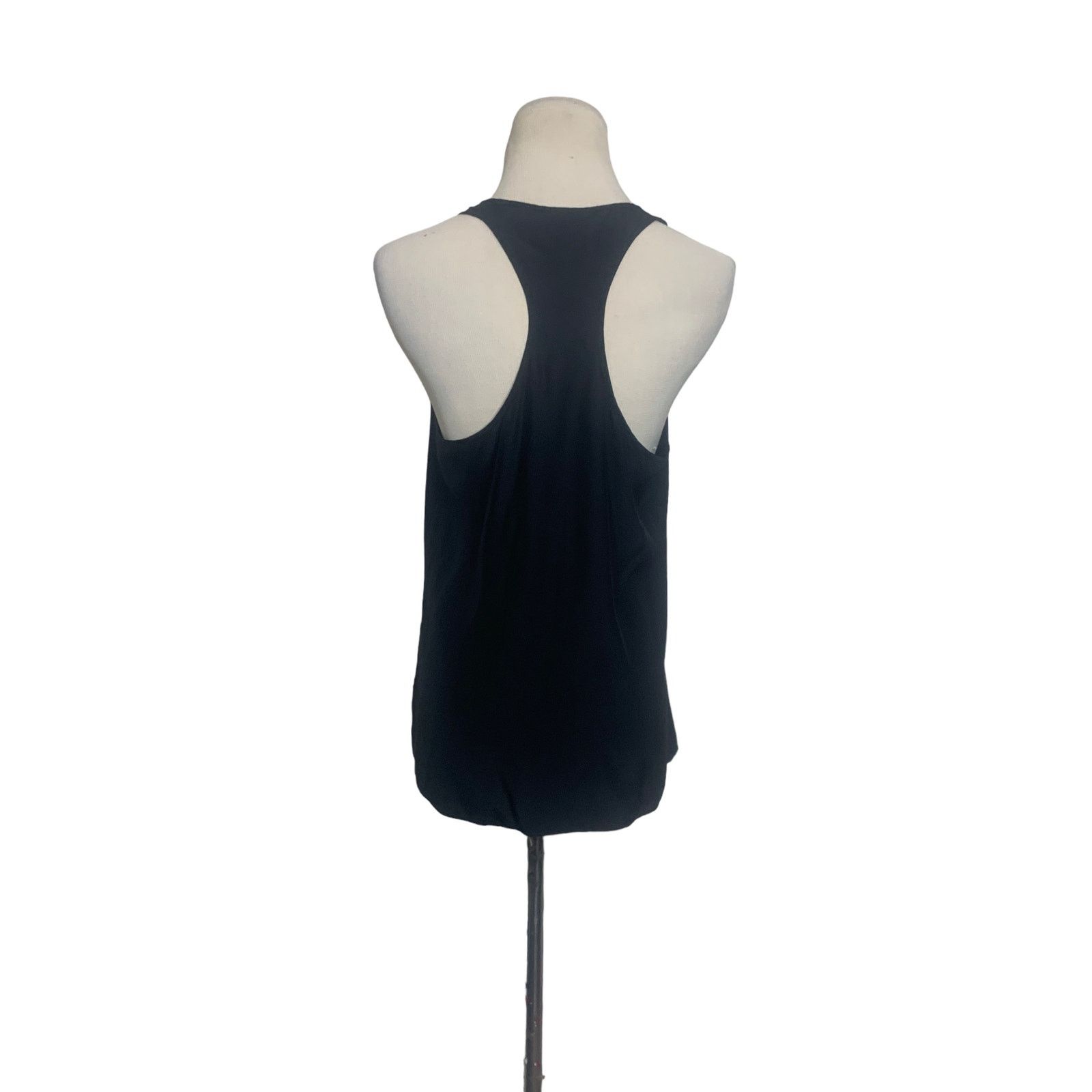 Parker Parker black silk racer back tank top size Small Size S / US 4 / IT 40 - 2 Thumbnail