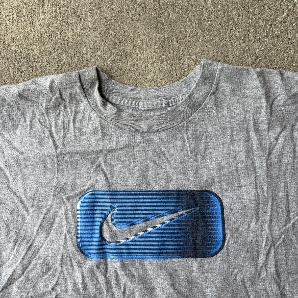 Nike × Vintage 2000s Nike swoosh T-shirt Size US L / EU 52-54 / 3 - 2 Thumbnail