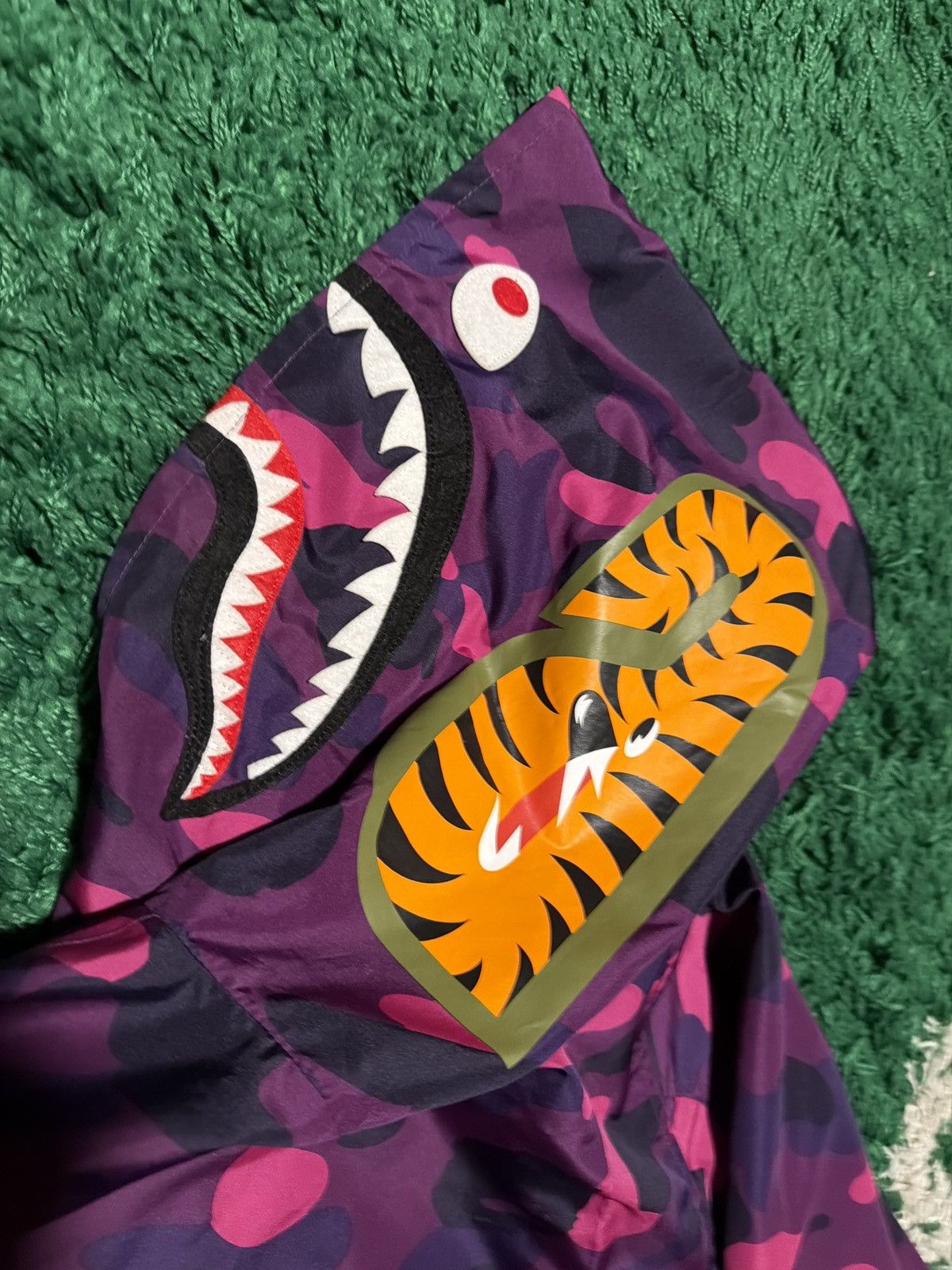 Bape Bape Purple Camo Windbreaker Size US M / EU 48-50 / 2 - 4 Thumbnail