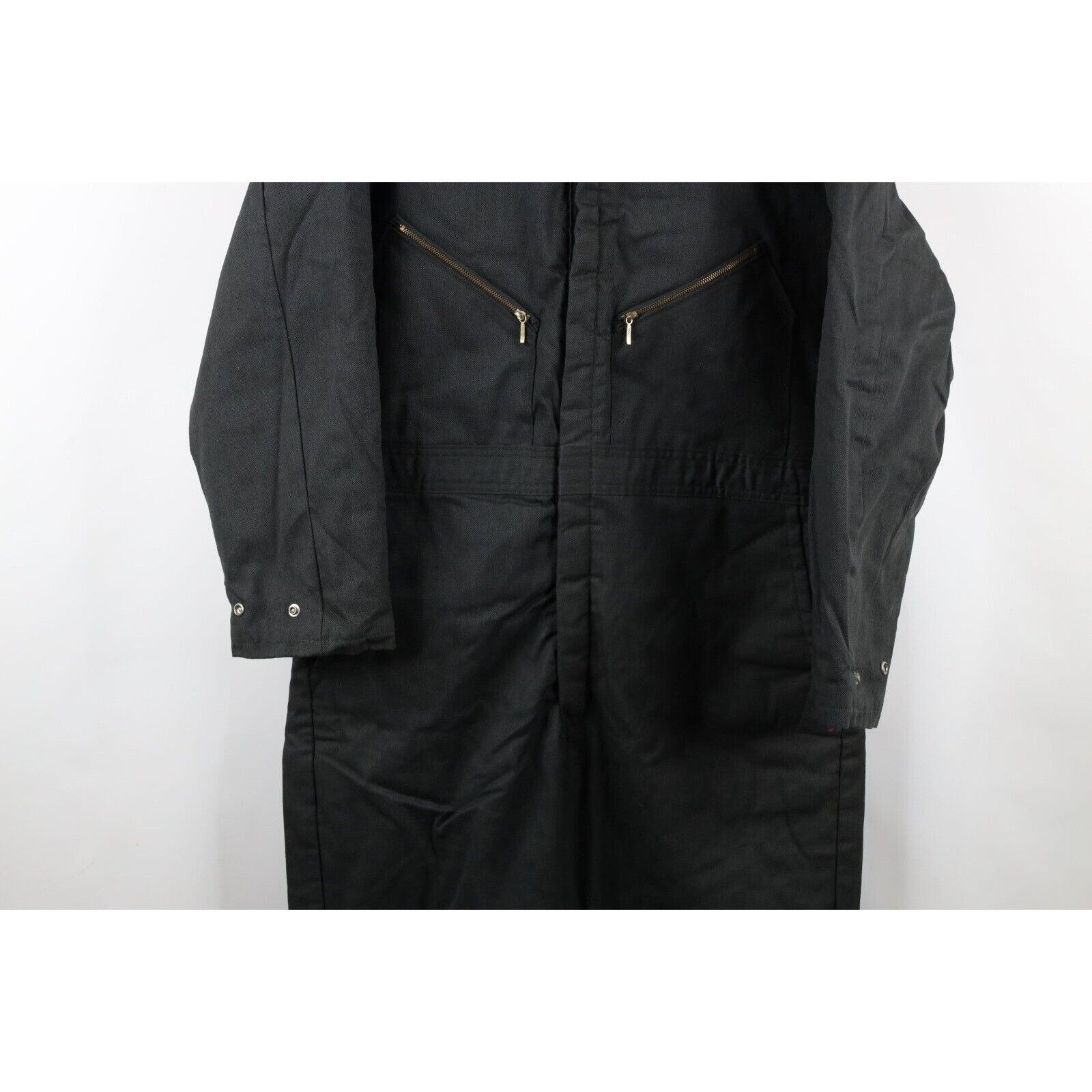 Vintage × Walls Vintage 90s Walls Blizzard Pruf Faded Quilted Coveralls Size US L / EU 52-54 / 3 - 3 Thumbnail
