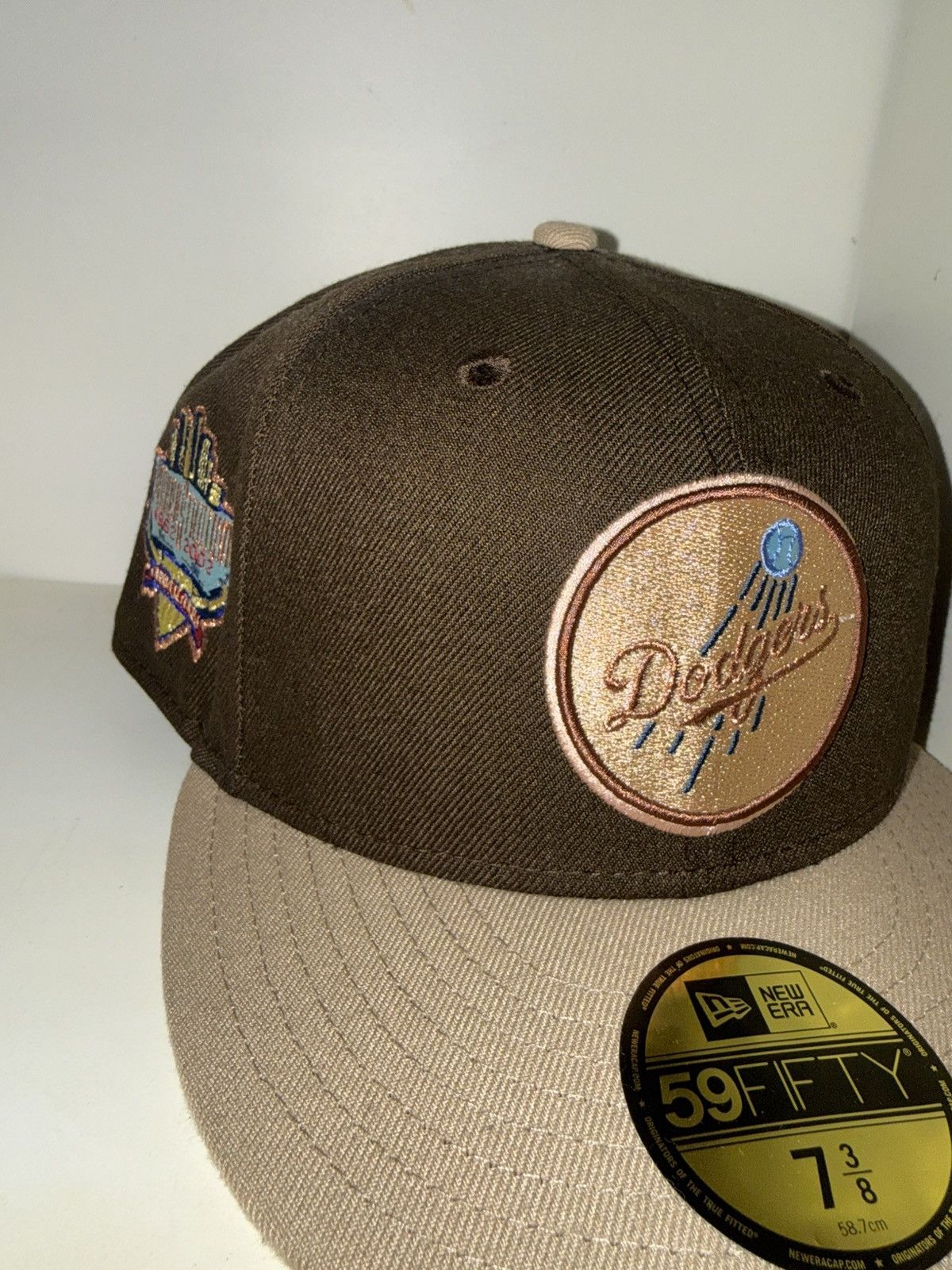 New Era Myfitteds LA Dodgers Size 7 3/8 USSOP INSPIRED Fitted Hat Size ONE SIZE - 1 Thumbnail