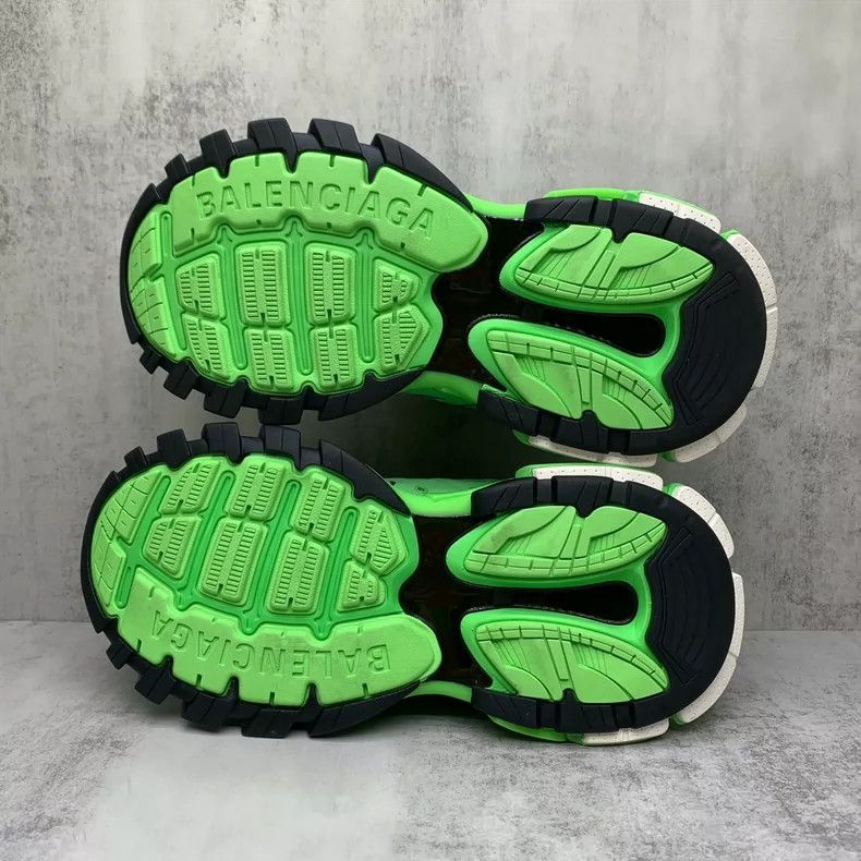 Balenciaga Balenciaga Track Sneakers Green and Black-2505 Size US 8 / EU 41 - 7 Thumbnail